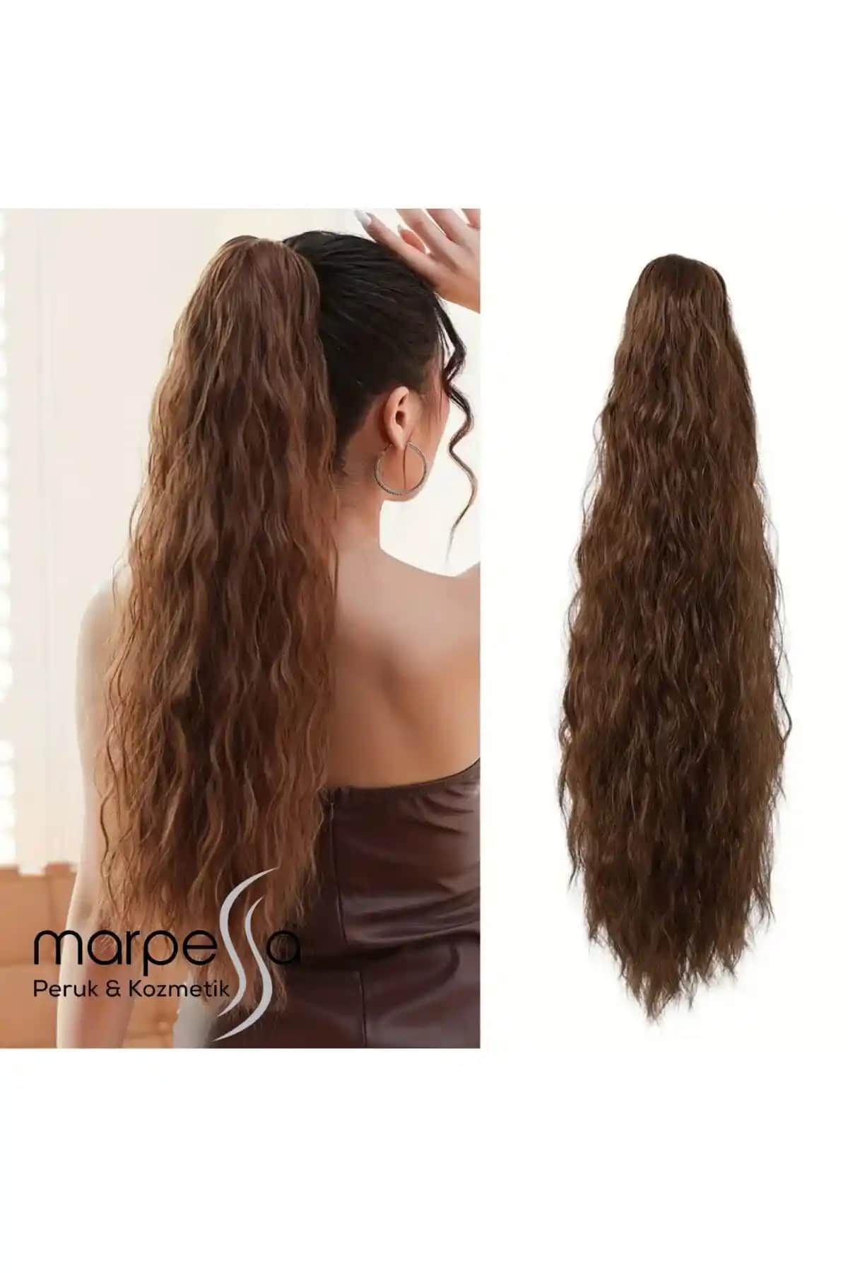 Saç Aksesuarları Karşılaştırması: Marpessa Tokalı Dalgalı At Kuyruğu ve QUEEN AKSESUAR Postişi