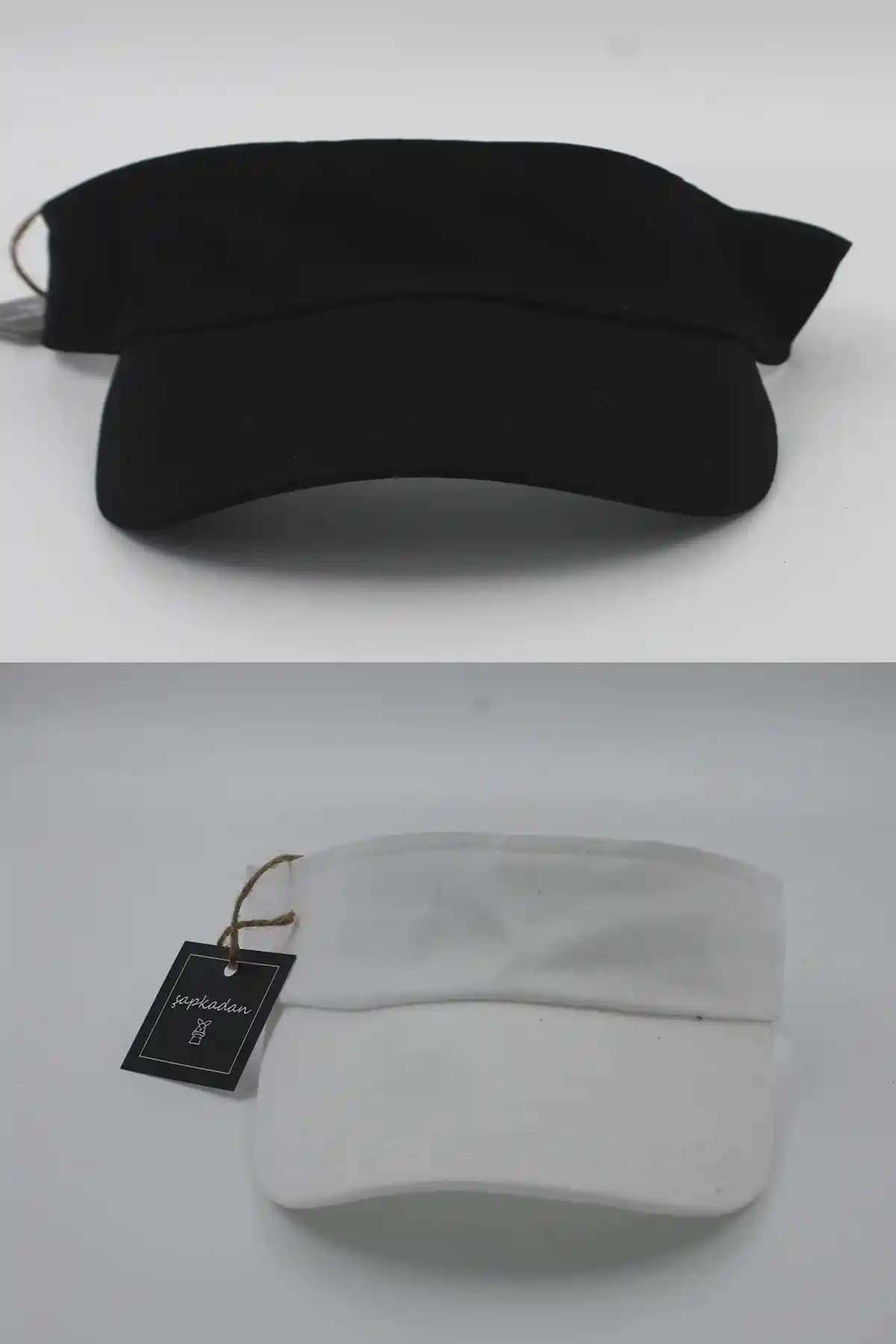 Şapkadan Unisex UV Koruyucu Vizör Kasket Yaz Ayları İçin Uygun ve Şık Tasarım