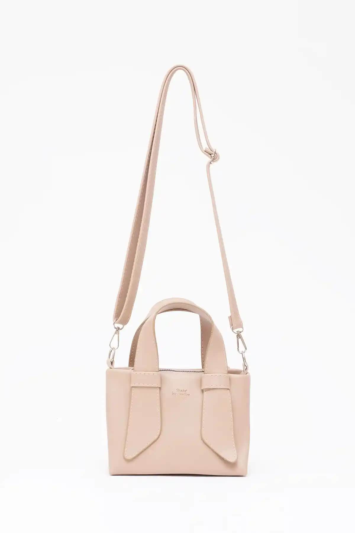 Shaka Vizon SHK60 Suni Deri Çok Bölmeli Çanta Günlük ve Şık Kullanım İçin