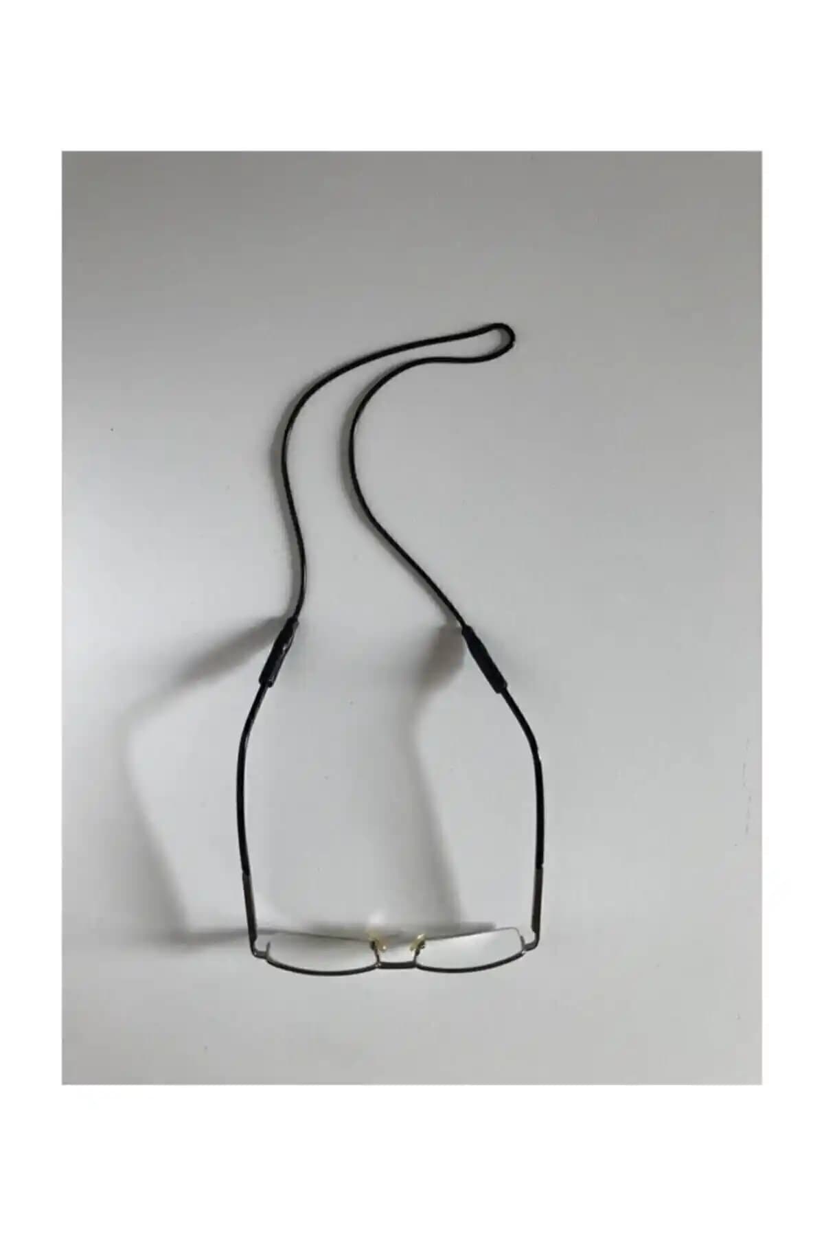 Shrek Siyah Silikon Gözlük İpi: Günlük Kullanım İçin Pratik ve Şık Aksesuar