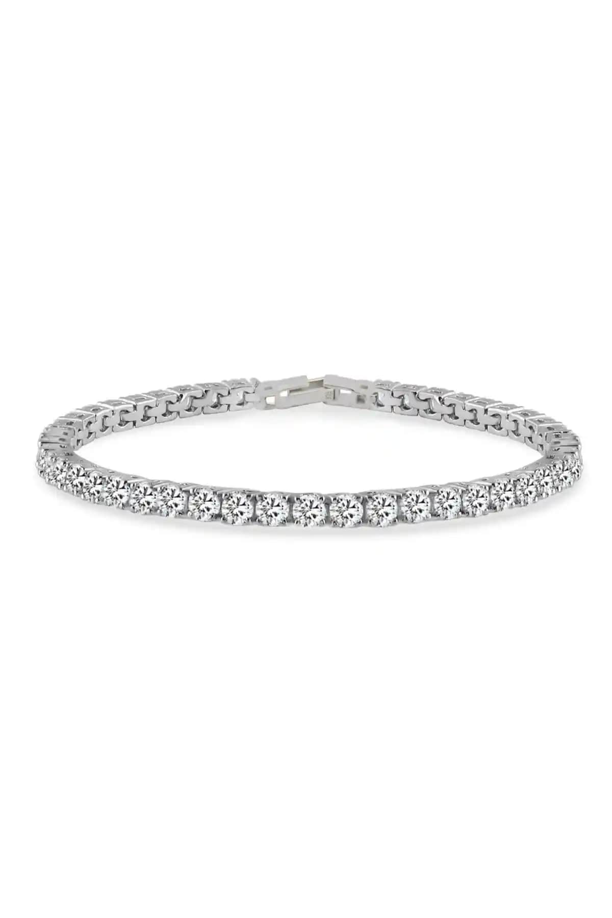 Silveranka 925 Ayar Gümüş Rodyumlu Su Yolu Bileklik: Şıklık ve Dayanıklılığın Modern Buluşması