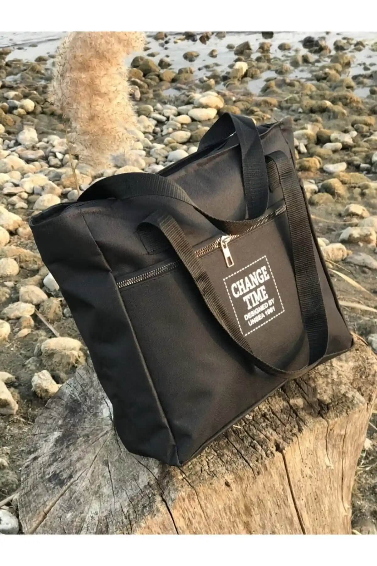 Şipal Siyah Çanta: Şık ve Dayanıklı Günlük Kullanım İçin Modern Tasarım