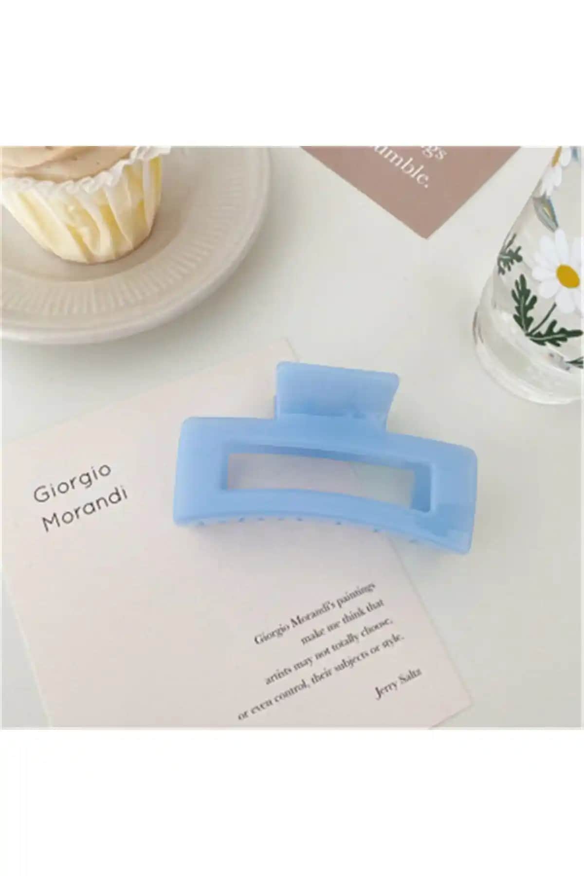 So Much Accessories Büyük Boy Soft Mandal Toka-4: Kalın ve Uzun Saçlar İçin Şık ve Güçlü Saç Toplama Çözümü