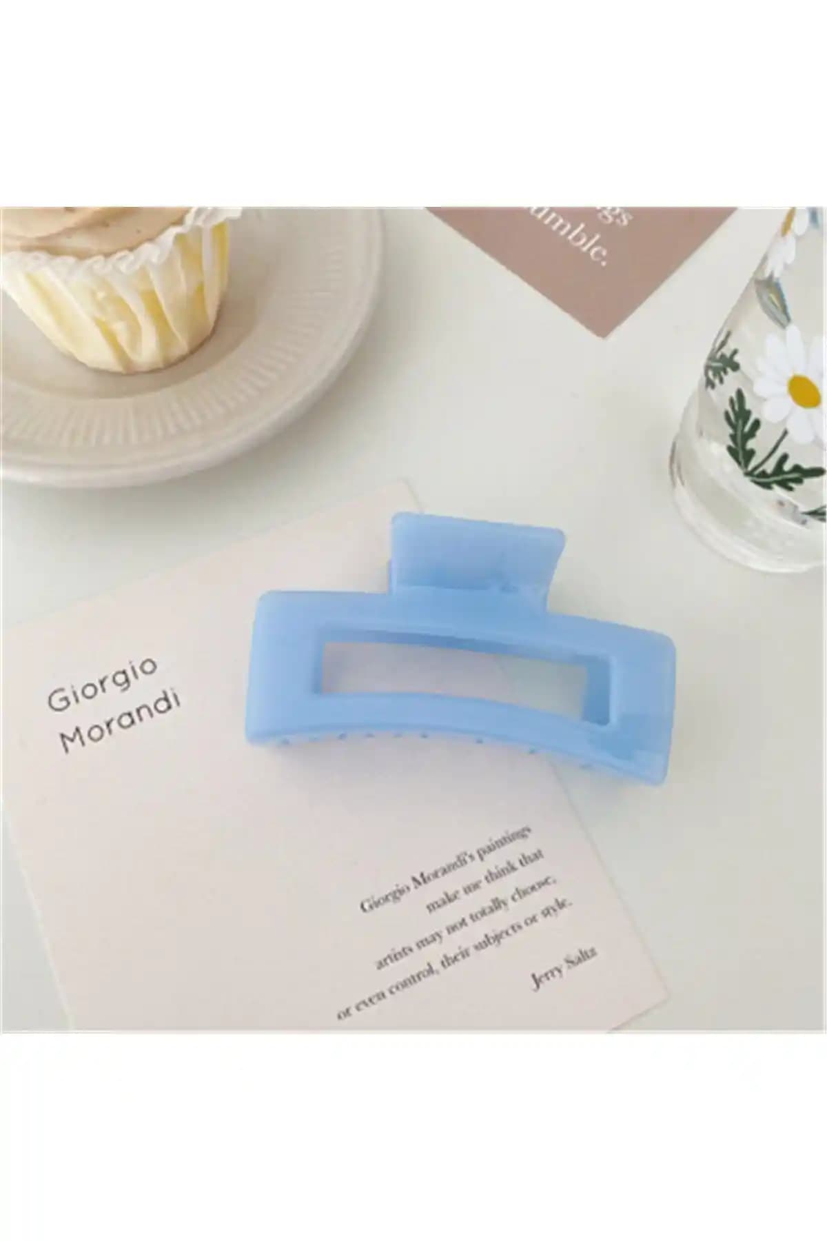 So Much Accessories Büyük Boy Soft Mandal Toka-4: Kalın ve Uzun Saçlar İçin Şık ve Güçlü Saç Toplama Çözümü