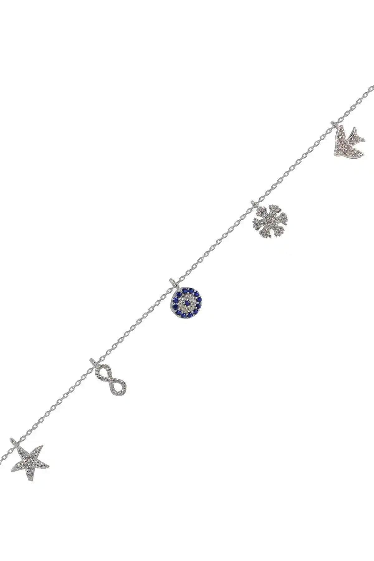 Söğütlü Silver Kadin 925 Ayar Gümüş Şans Bilekliği Zarif ve Dayanıklı Tasarım