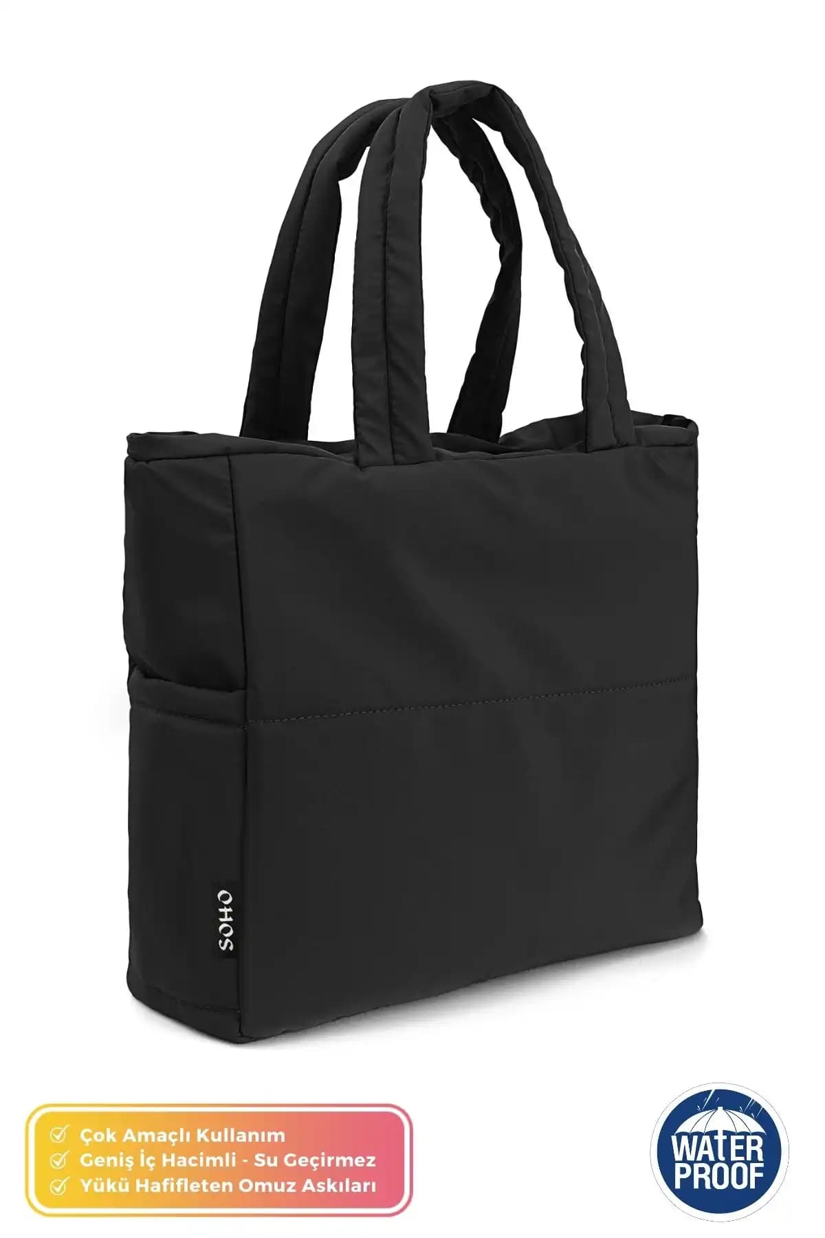 SOHO Orijinal Geniş Hacimli Su Geçirmez Puf Şişme Shopper Çanta Özellikleri ve Kullanım İpuçları