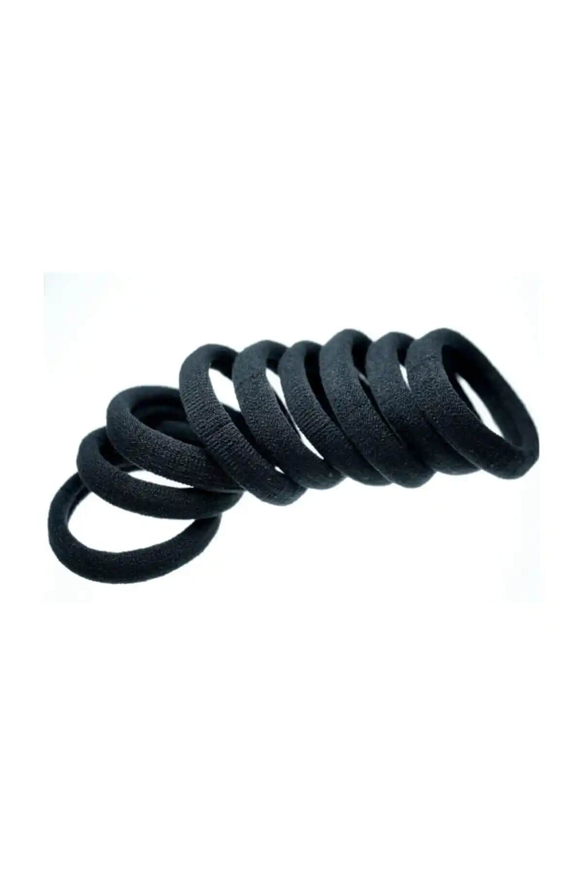 Star Saç Lastiği Siyah 30'lu - Günlük ve Spor Kullanımına Uygun Dayanıklı Aksesuar