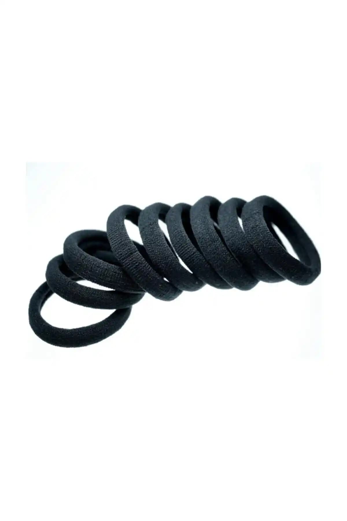 Star Saç Lastiği Siyah 30'lu - Günlük ve Spor Kullanımına Uygun Dayanıklı Aksesuar