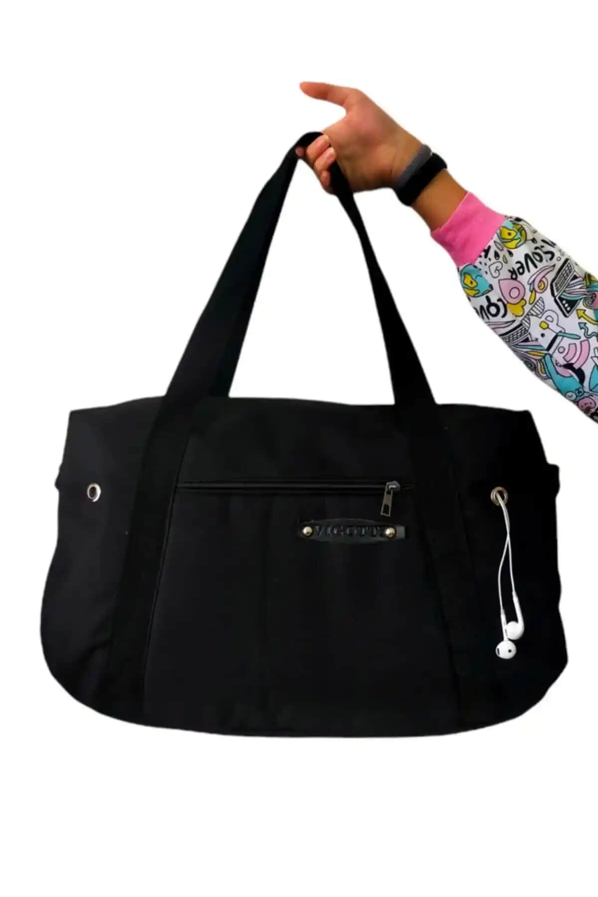 SYM SARAÇ Siyah Büyük Spor ve Seyahat Çantası İncelemesi ve Özellikleri