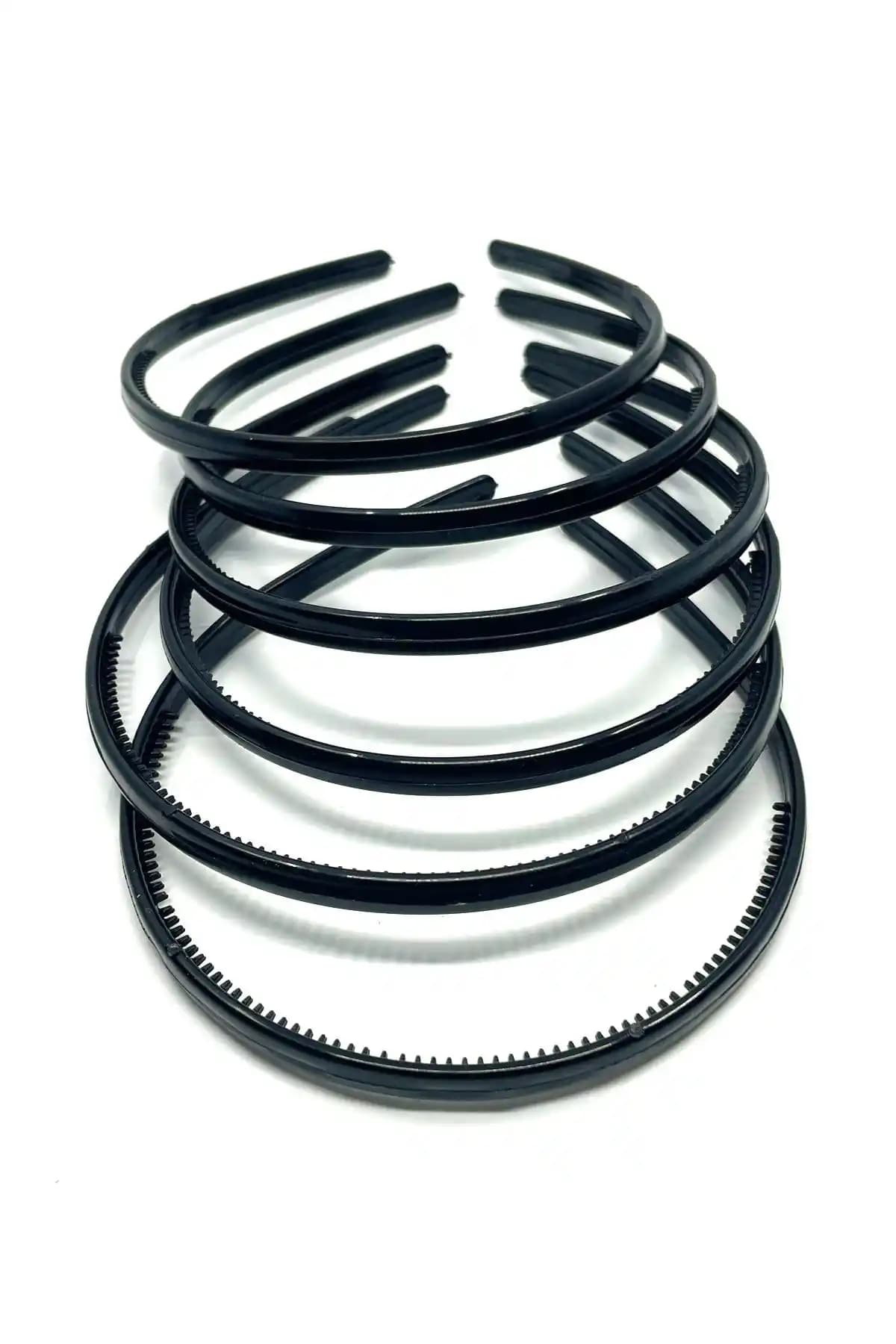 Tahtakaledeyim 6 Adet Plastik Saç Tacı Seti Şıklık ve Kullanışlılık Sunar