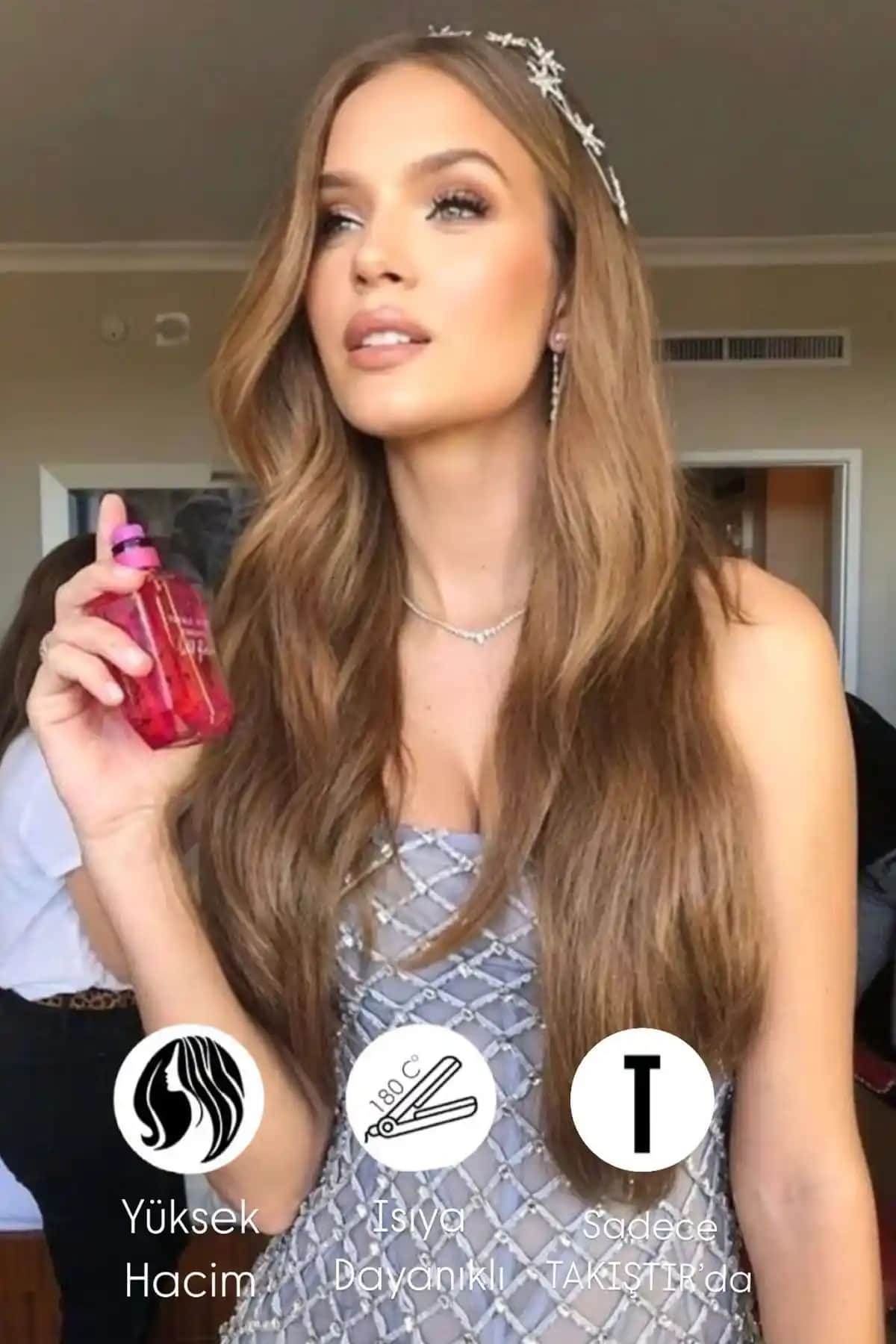 Takıştır Isıya Dayanıklı Yarımay Çıt Çıt Saç: Şıklık ve Fonksiyonelliğin Buluşması