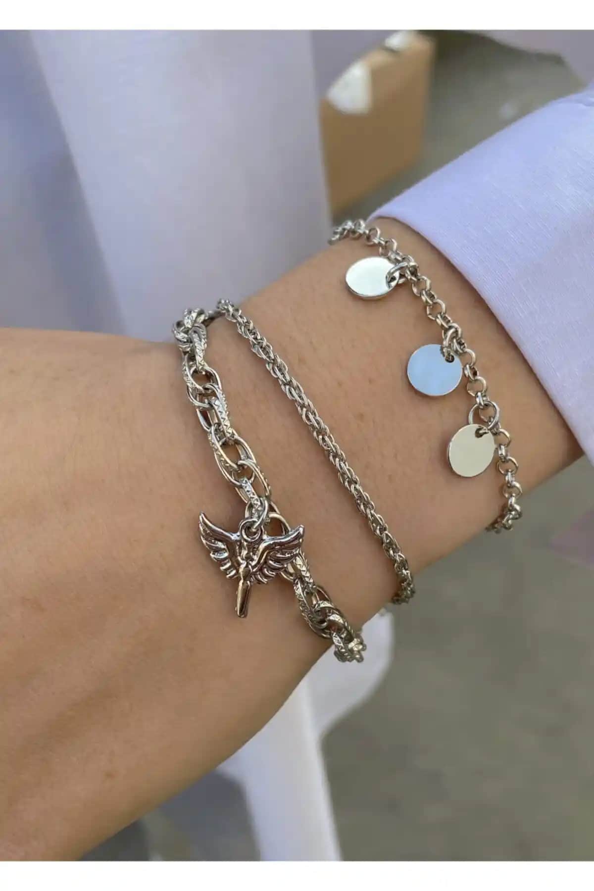 Takıtarzım 3'lü Set Kombin Bileklikleri Zarif ve Dayanıklı Tasarımlarla Stilinizi Tamamlar