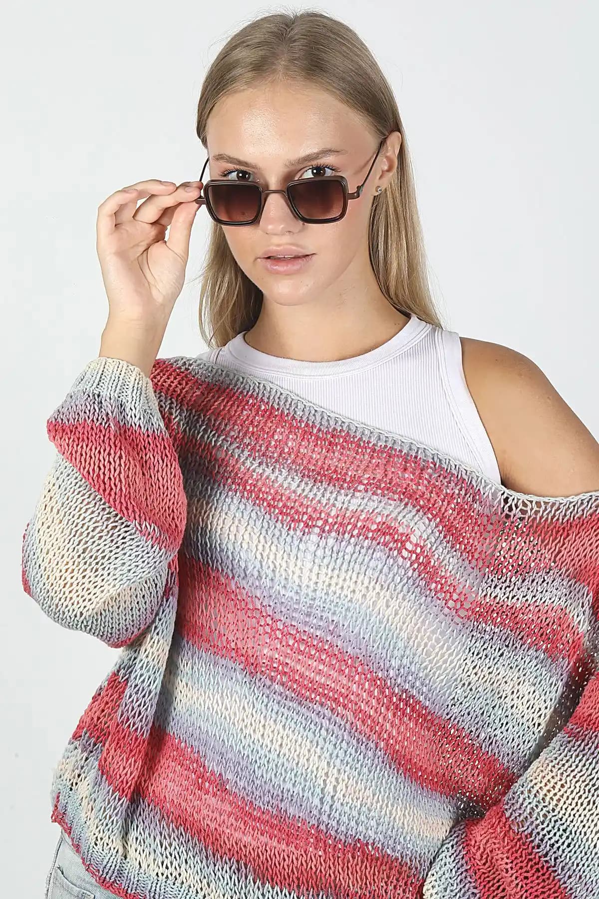 TomyHelf Kadın Güneş Gözlüğü Şıklık ve Koruma Sunan Modern Tasarım