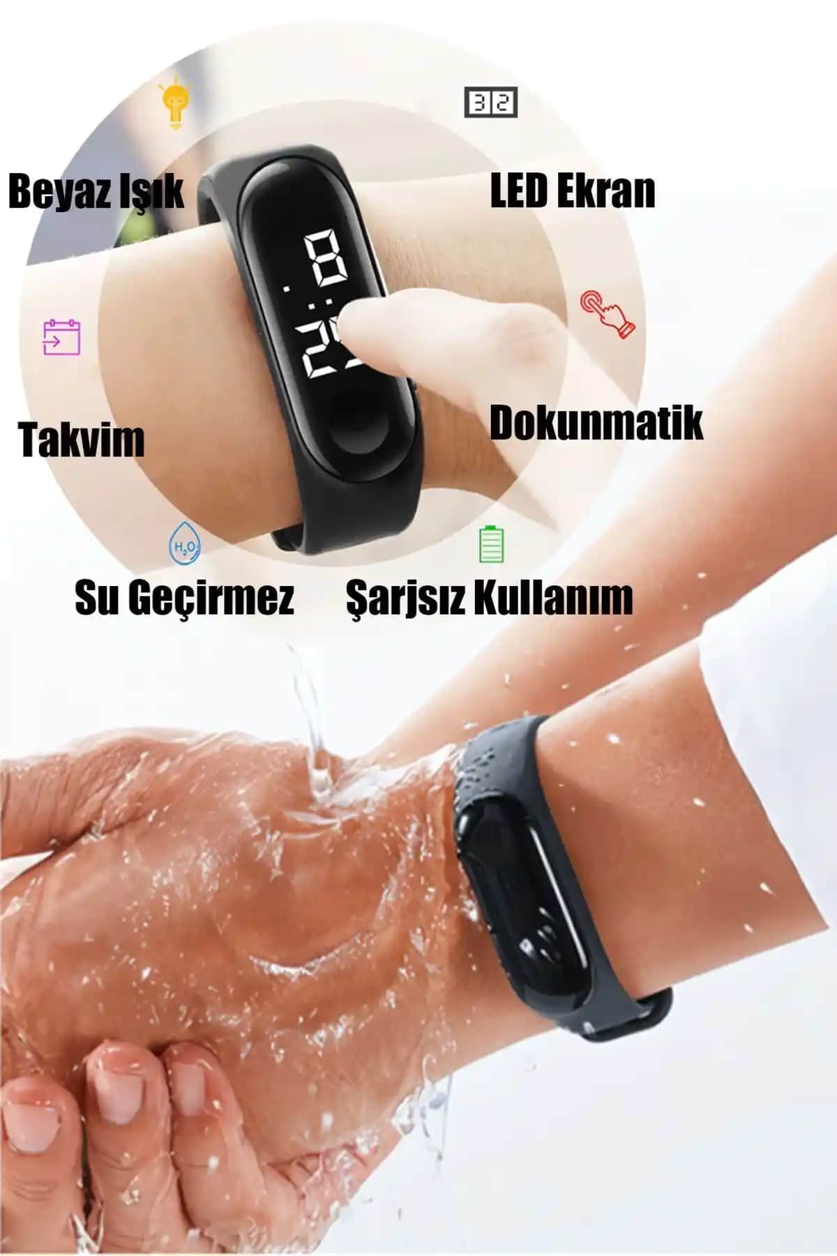 Tutkanstore Erkek ve Kadın Unisex Kol Saati Modern Tasarım ve Fonksiyonellik