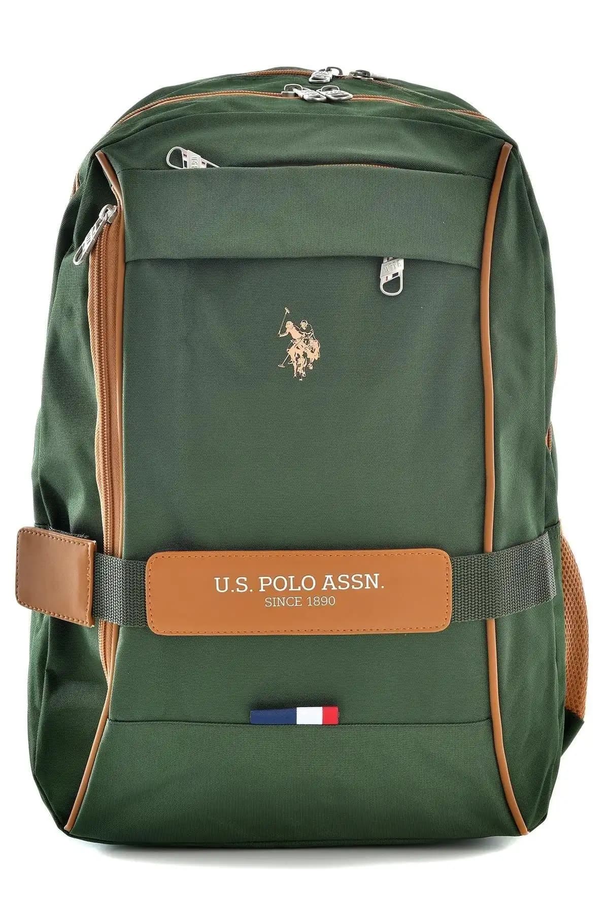U.S. Polo Assn. Lidyamed Yeşil Okul Sırt Çantası: Şıklık ve Fonksiyonellik Bir Arada