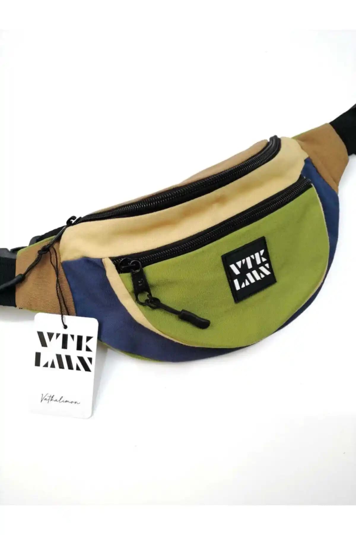 Vatkalimon Unisex Renkli Omuz ve Bel Çantası Günlük Şıklık ve Fonksiyonellik Sunar