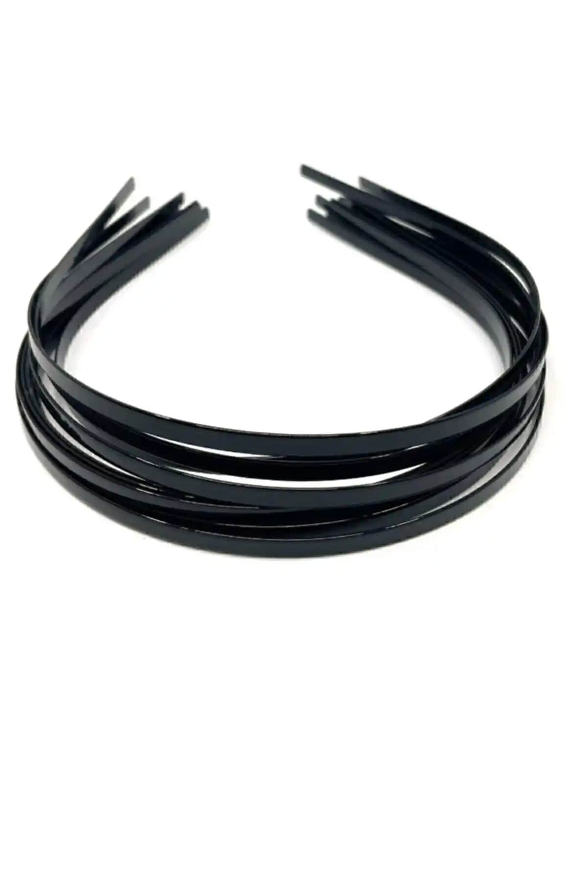 Ycldantel Siyah Metal Tel Taç: Modern ve Dayanıklı Saç Aksesuarı for Gençler ve Yetişkinler