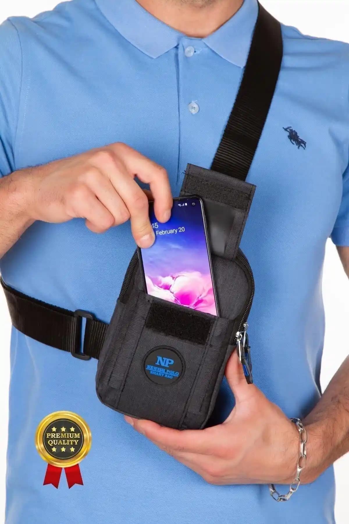 Yeni Nesil Adelina Polo Unisex Telefon Bölmeli Bel ve Omuz Çanta Özellikleri ve Kullanım Alanları