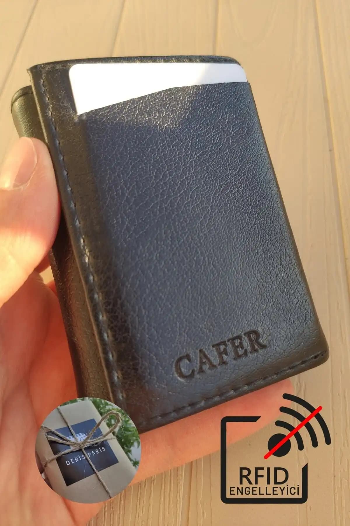 YNS LEATHER Kişiye Özel Mekanizmalı Erkek Kartlık ve Cüzdan Tasarımı