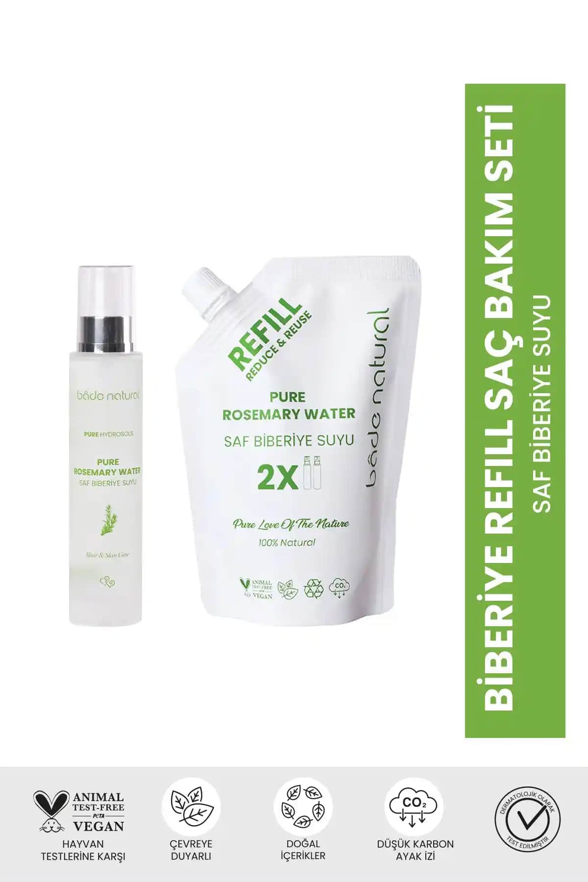 Bade Natural Biberiye Ürünleri Karşılaştırması Saç Dökülmesine Çözüm ve Güçlendirme