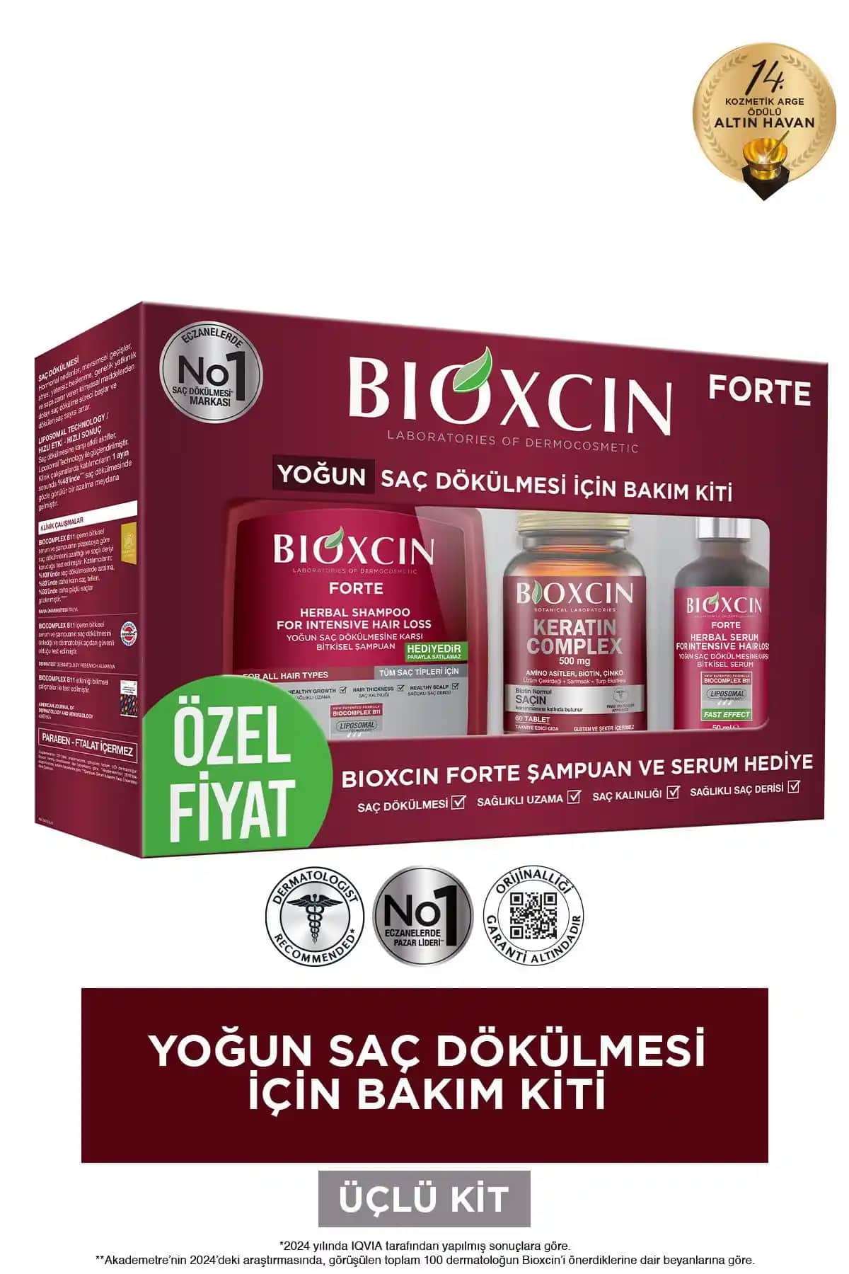 Bioxcin Forte Yoğun Bakım Kiti ve Bitkisel Serum Karşılaştırması Saç Dökülmesine Çözüm Arayanlar İçin