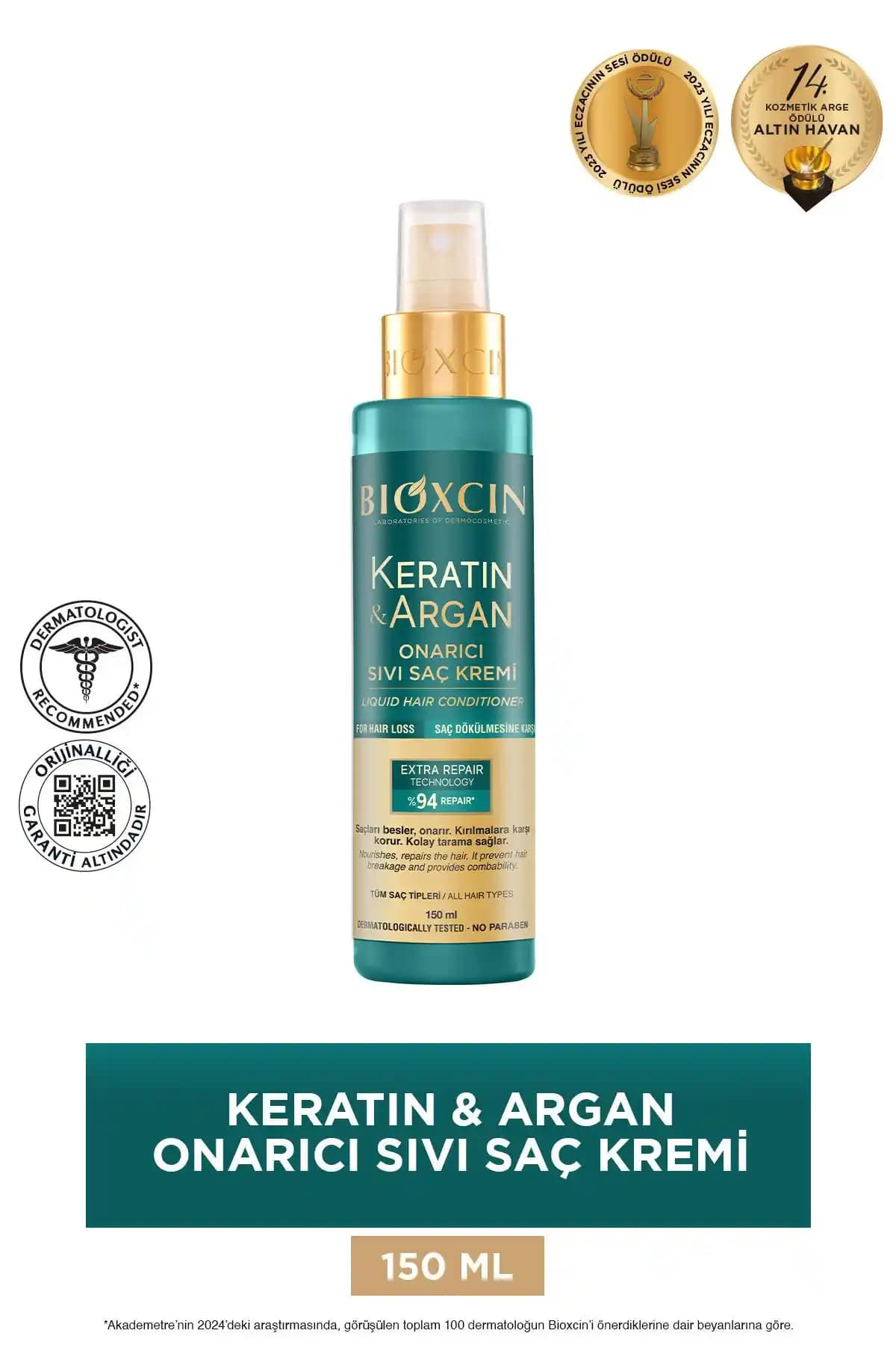 Bioxcin Keratin & Argan ile The Touch Seda Altın Saç Kremi Karşılaştırması