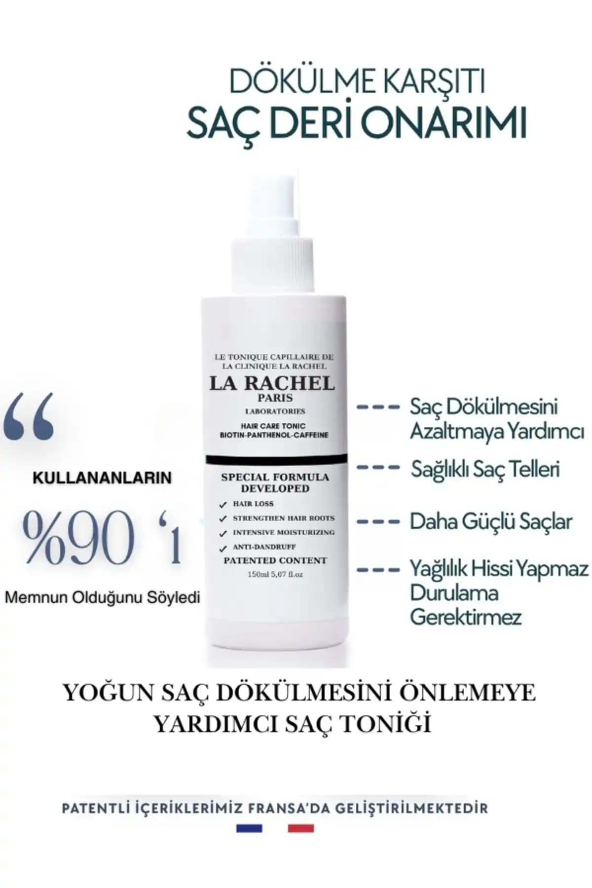 COSMED Hair Guard ve La Rachel Dökülme Karşıtı Ürünlerin Karşılaştırması 2