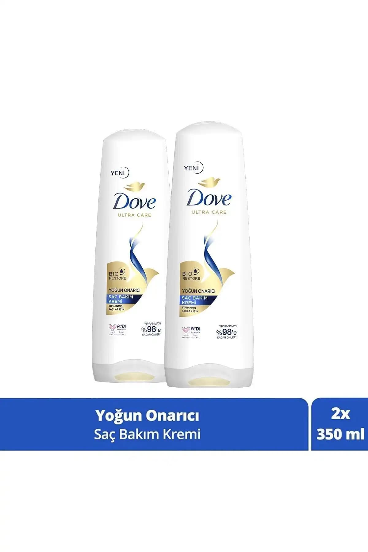 Dove Ultra Care ve dp Daily Perfection Saç Bakım Kremleri Karşılaştırması 1