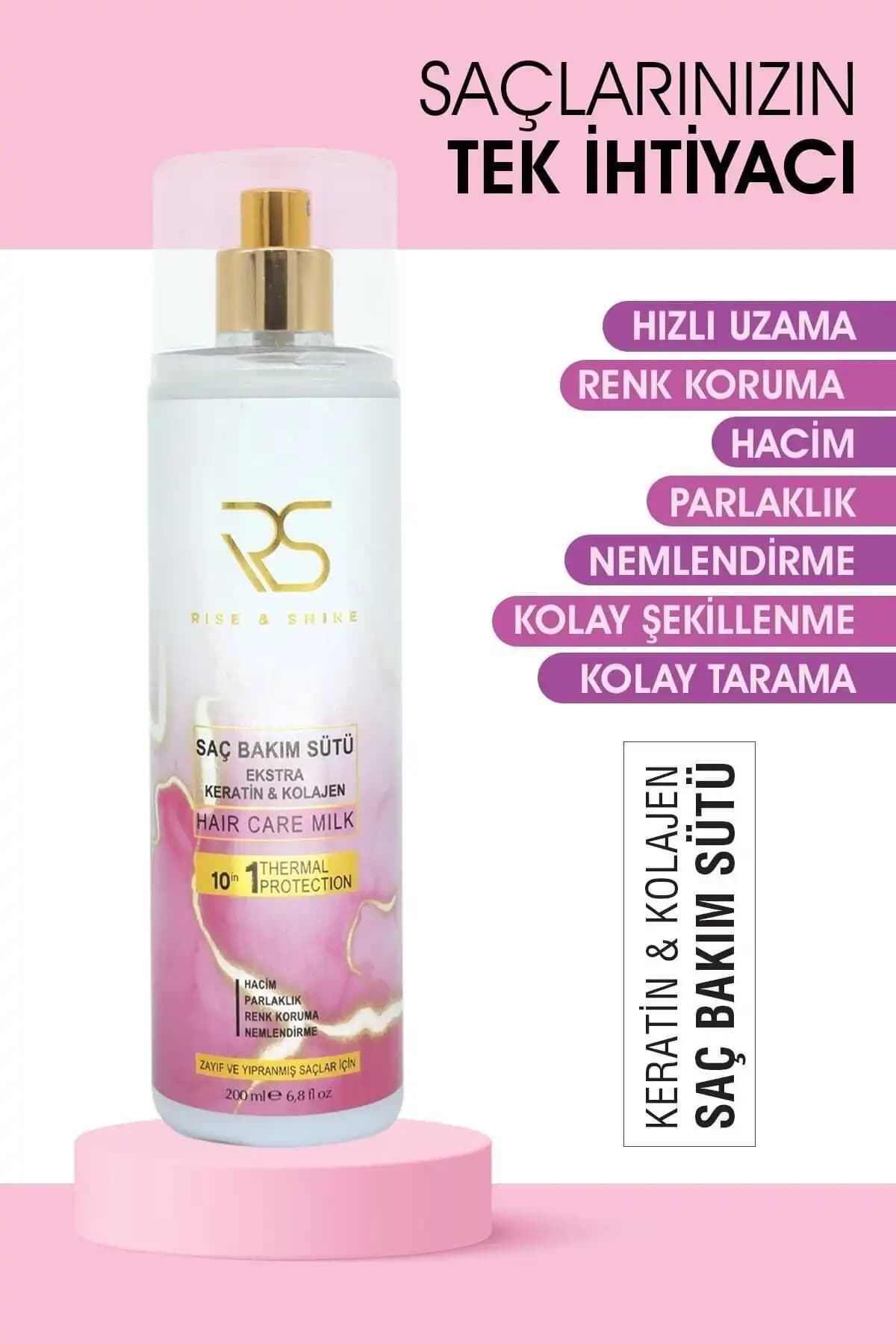 Embeauty ve Rise and Shine Keratin Kolajen Saç Bakım Sütleri Karşılaştırması 2