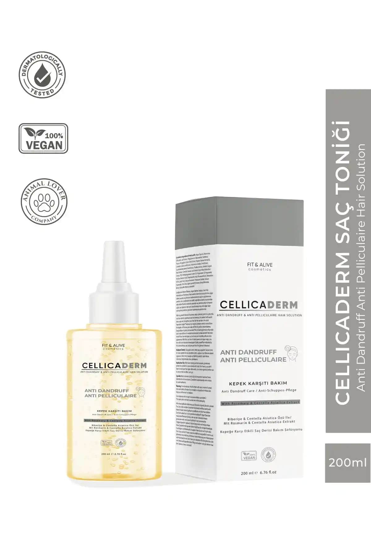 Fit & Alive Ürünleri Karşılaştırması: Cellicaderm ve Purple Saç Maskesi Analizi