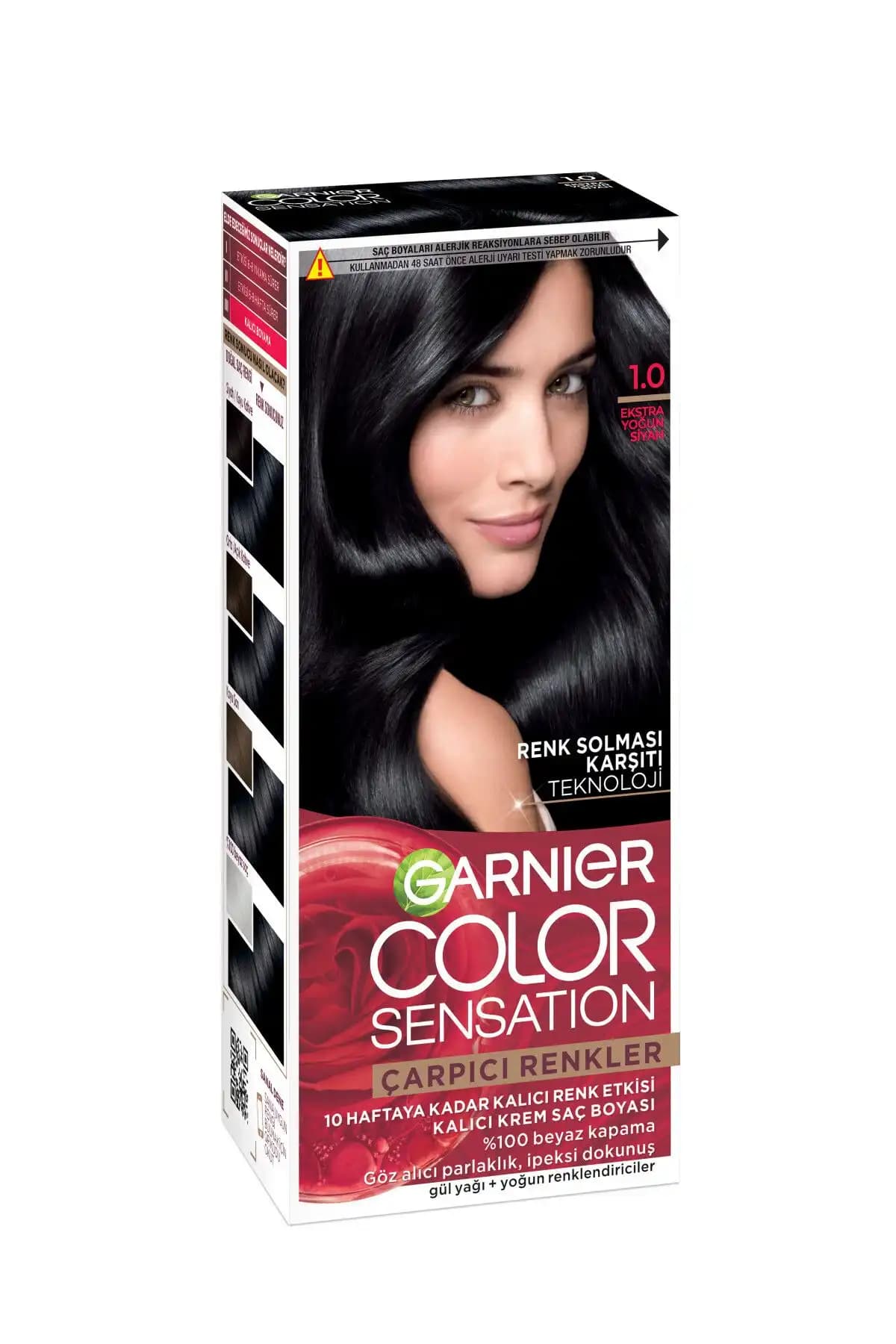 Garnier Siyah ve Wella Koyu Kahve Saç Boyası Karşılaştırması 1
