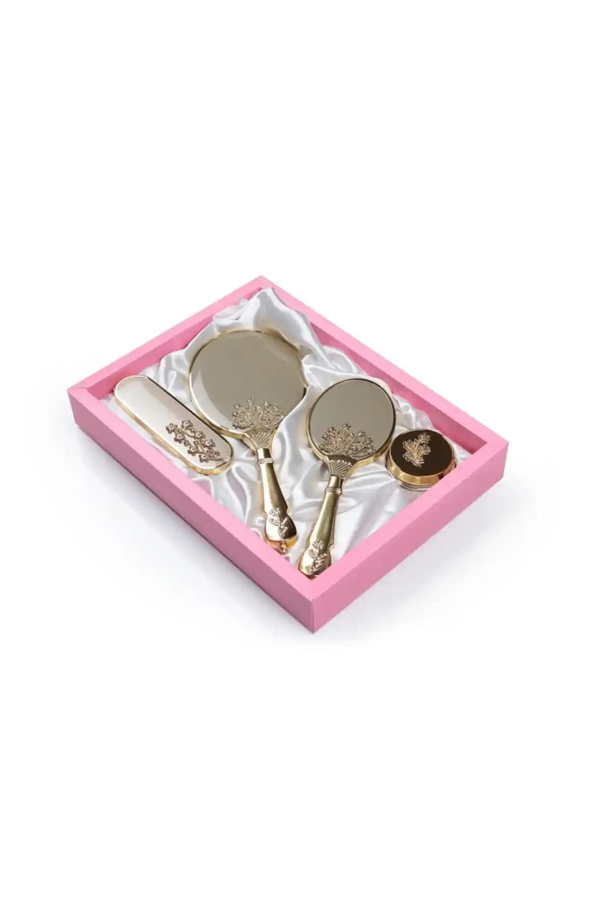 Gelin Çeyiz Setleri Karşılaştırması: MyBlack Lüks Ayna Tarak ve Nurka Kırık Beyaz Setleri