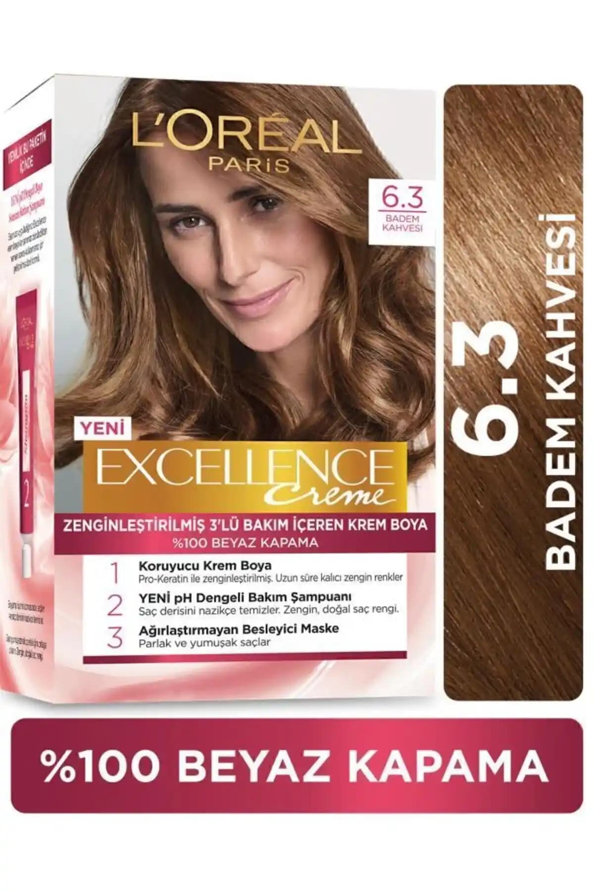 L'Oreal Paris Excellence Creme Saç Boyası Karşılaştırması Badem Kahvesi ve Bal Köpüğü