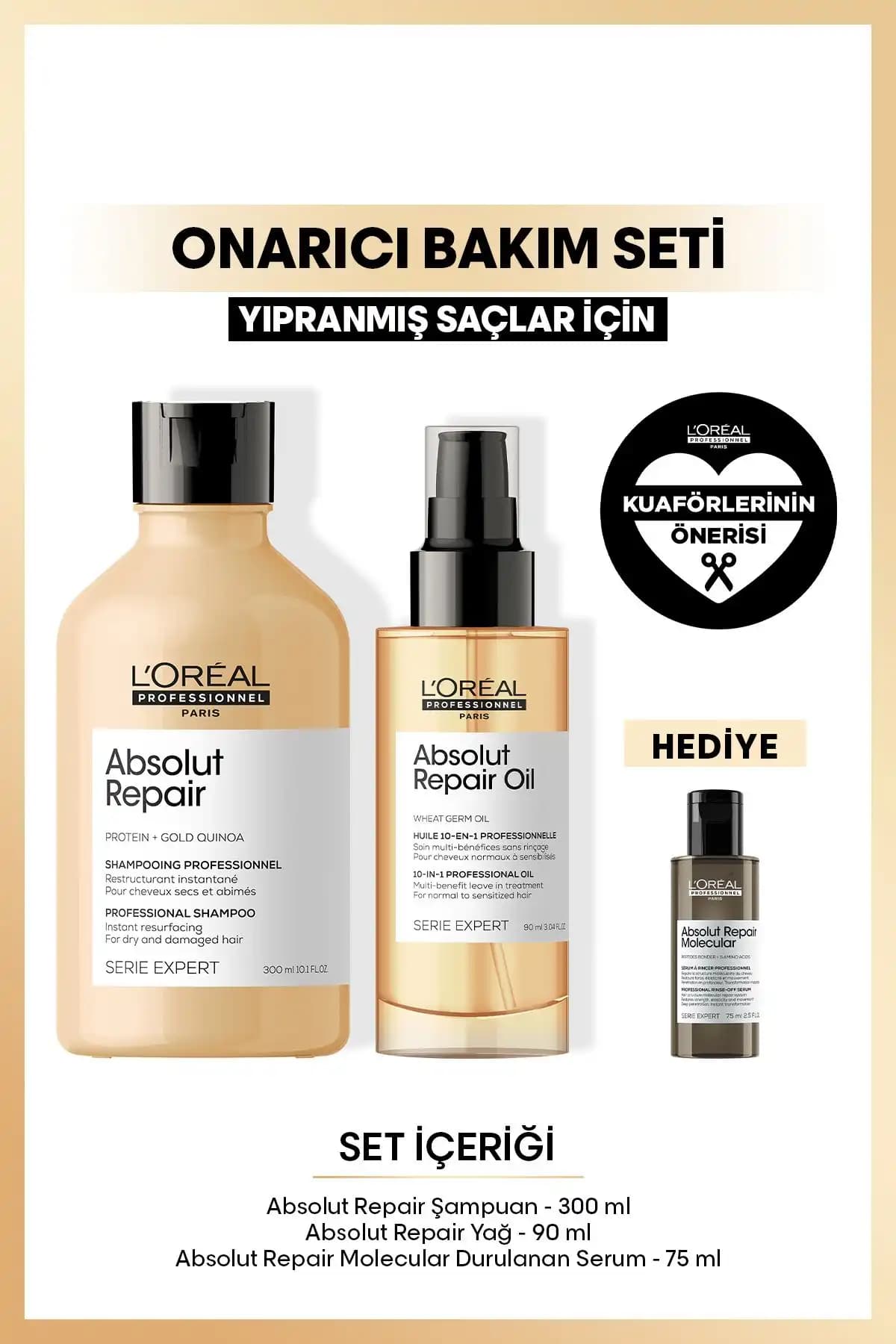 L'oreal Professionnel Absolut Repair Serisi Ürünleri Karşılaştırması ve Saç Bakımında Etkileri 1