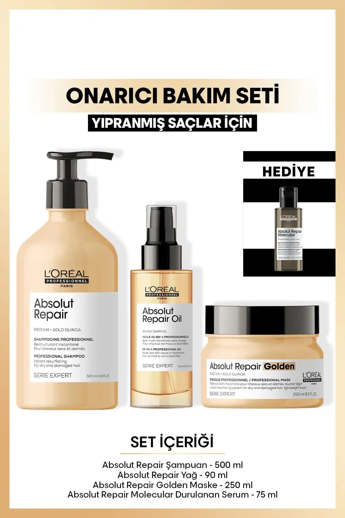 L'oreal Professionnel Absolut Repair Serisi Ürünleri Karşılaştırması ve Saç Bakımında Etkileri 2