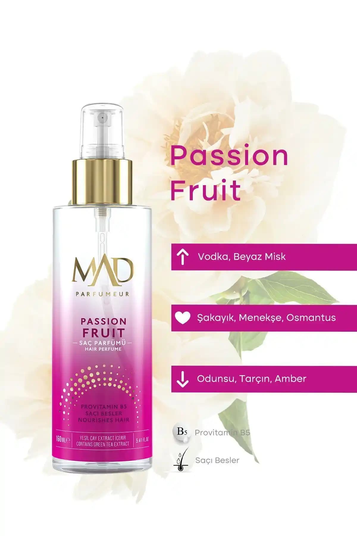 Mad Passion Fruit ve Mad Peerless Delight Saç Parfümleri Karşılaştırması