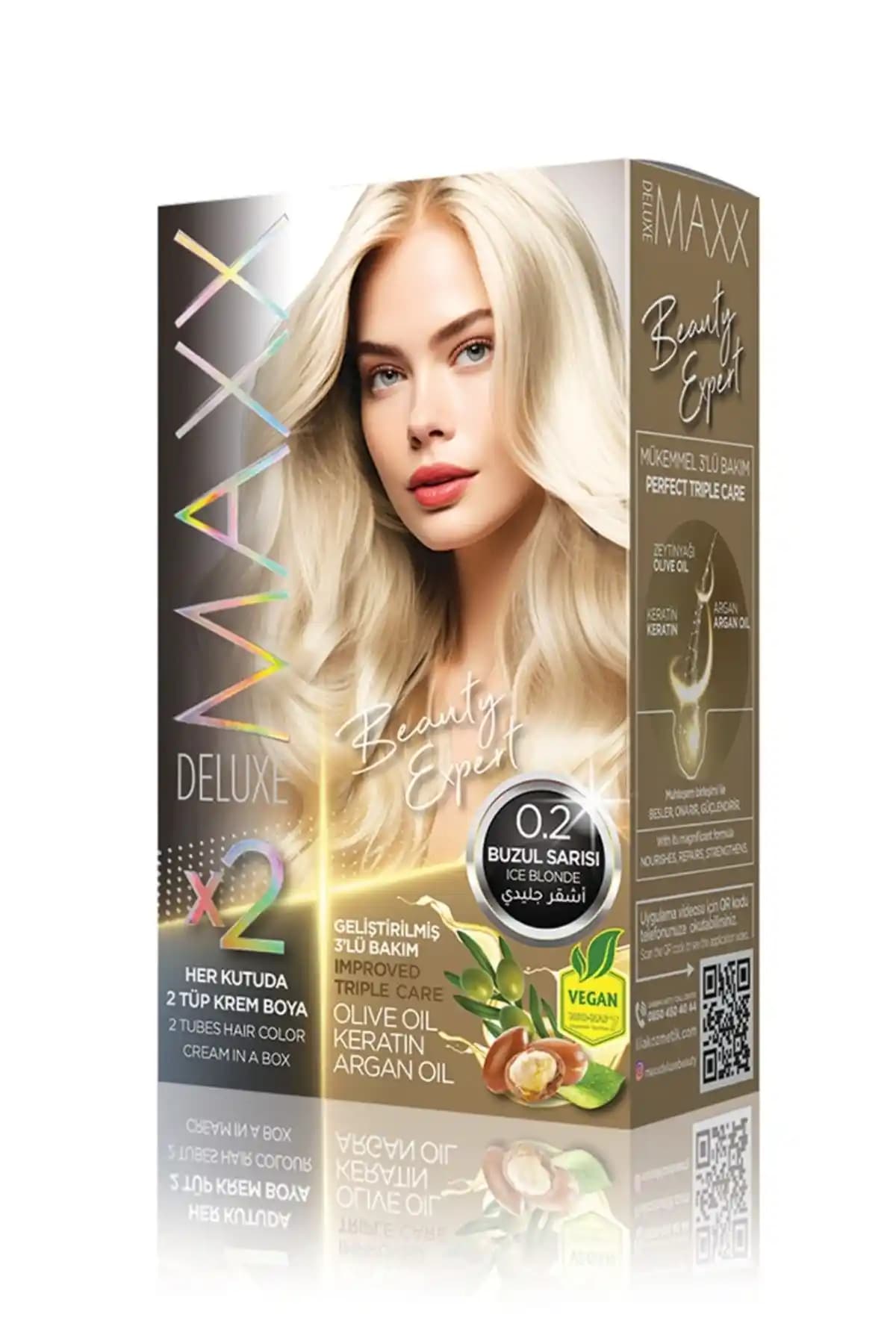 MAXX DELUXE Saç Boyası Karşılaştırması: Beauty Expert ve Golden Buzul Sarısı Özellikleri