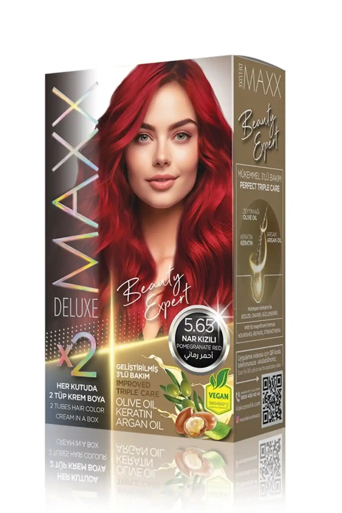 MAXX DELUXE Saç Boyası Karşılaştırması: Nar Kızılı ve Çilek Kırmızısı Ürünlerinin Özellikleri