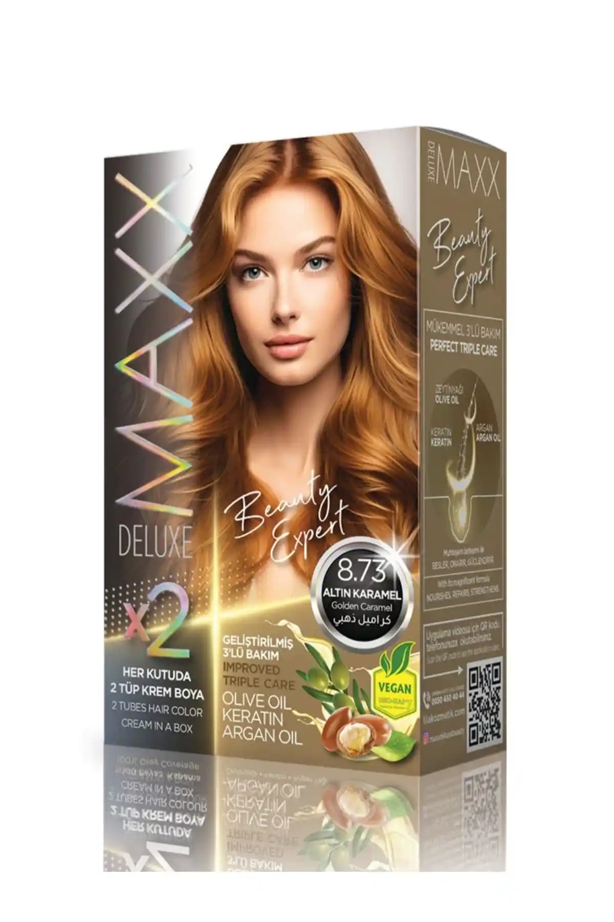 MAXX DELUXE ve Palette Deluxe Altın Karamel Saç Boyası Karşılaştırması ve Özellikleri
