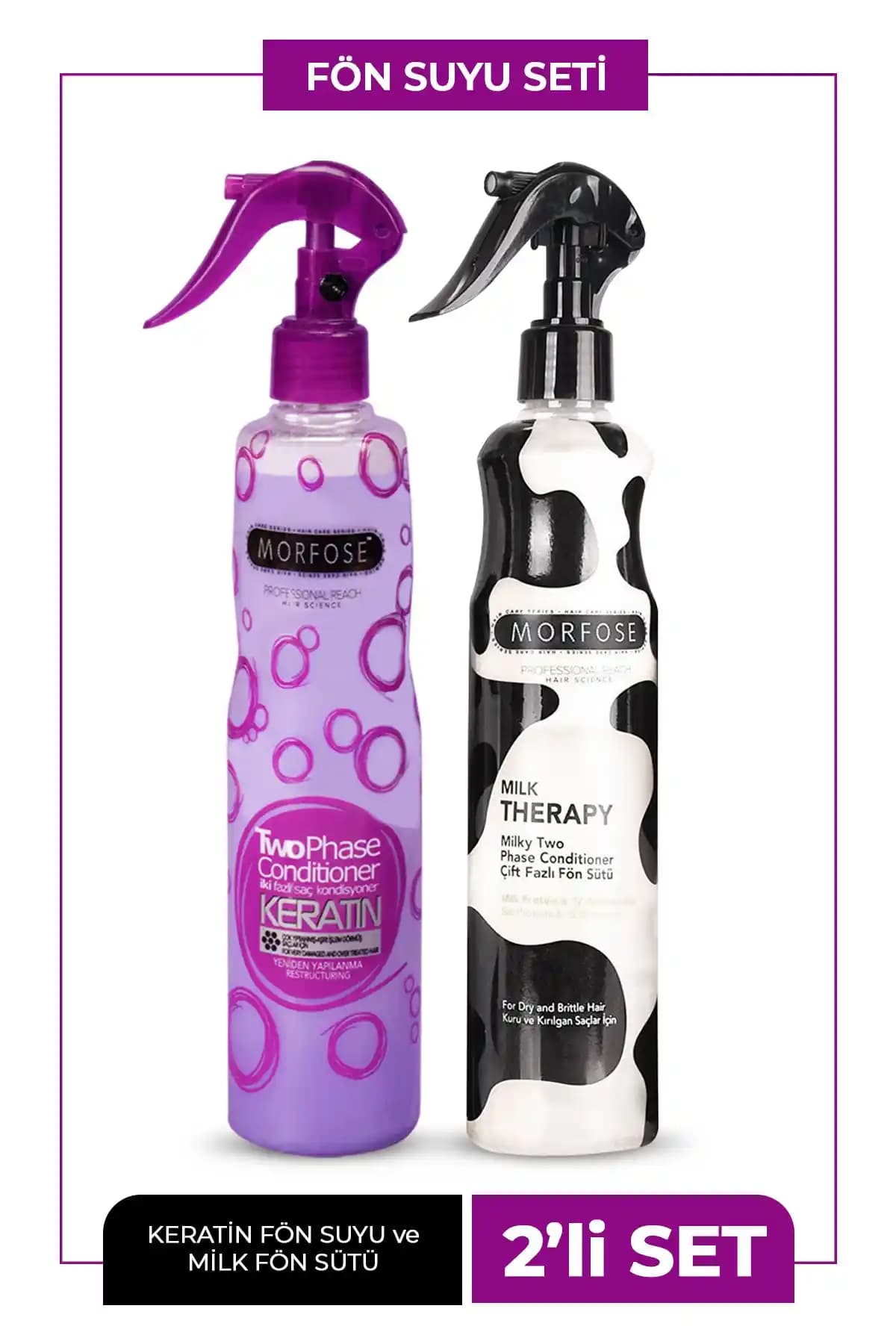 Morfose Çift Fazlı Fön Suyu Keratin ve Kolajen Karşılaştırması