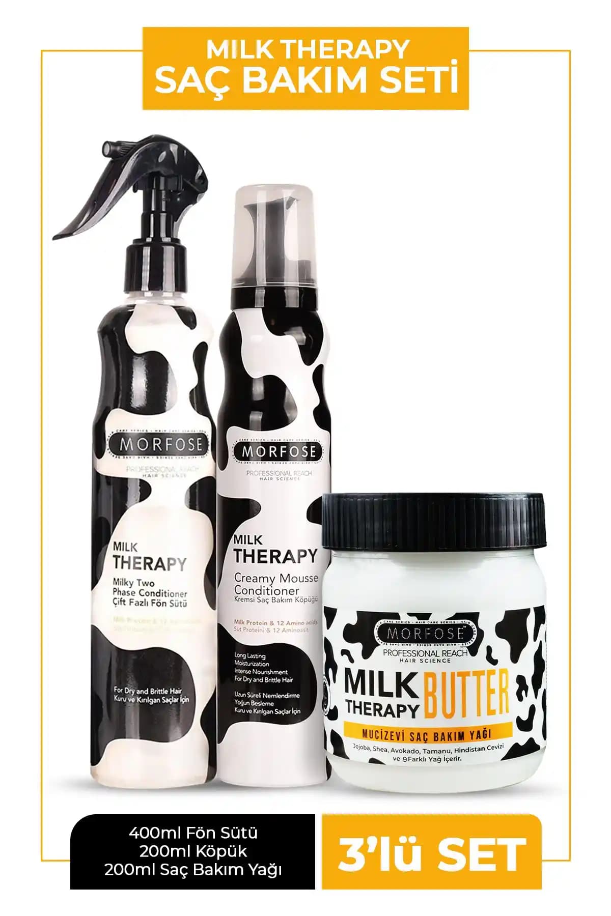 Morfose Milk Therapy Serisi Karşılaştırması: Saç Bakım ve Şekillendirme Ürünleri Analizi