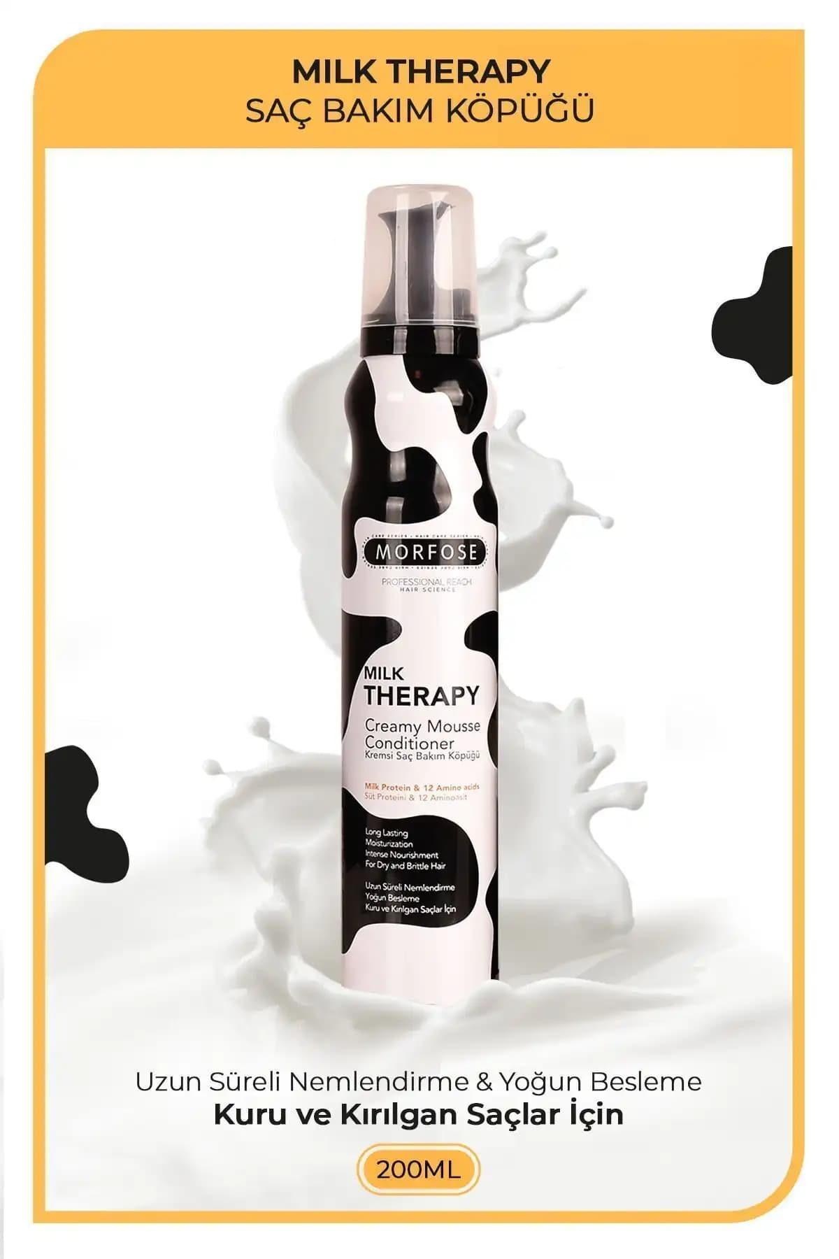 Morfose Milk Therapy ve Silhouette Ekstra Tutucu Saç Köpüğü Karşılaştırması 1
