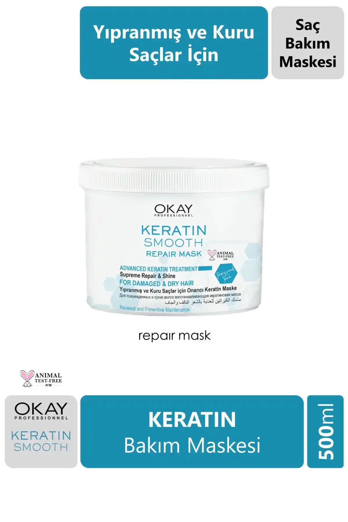 Okay Keratin Smooth ve OKAYPROFESSIONNEL Saç Bakım Ürünlerinin Detaylı Karşılaştırması