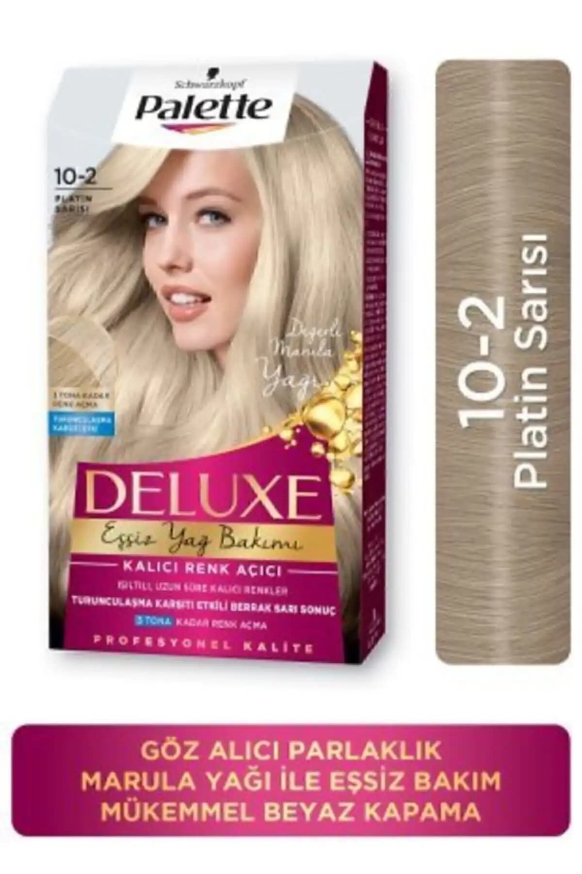 Palette Deluxe 10-2 ve 12-2 Titan Sarı Saç Boyası Karşılaştırması ve Kullanıcı Yorumları 1
