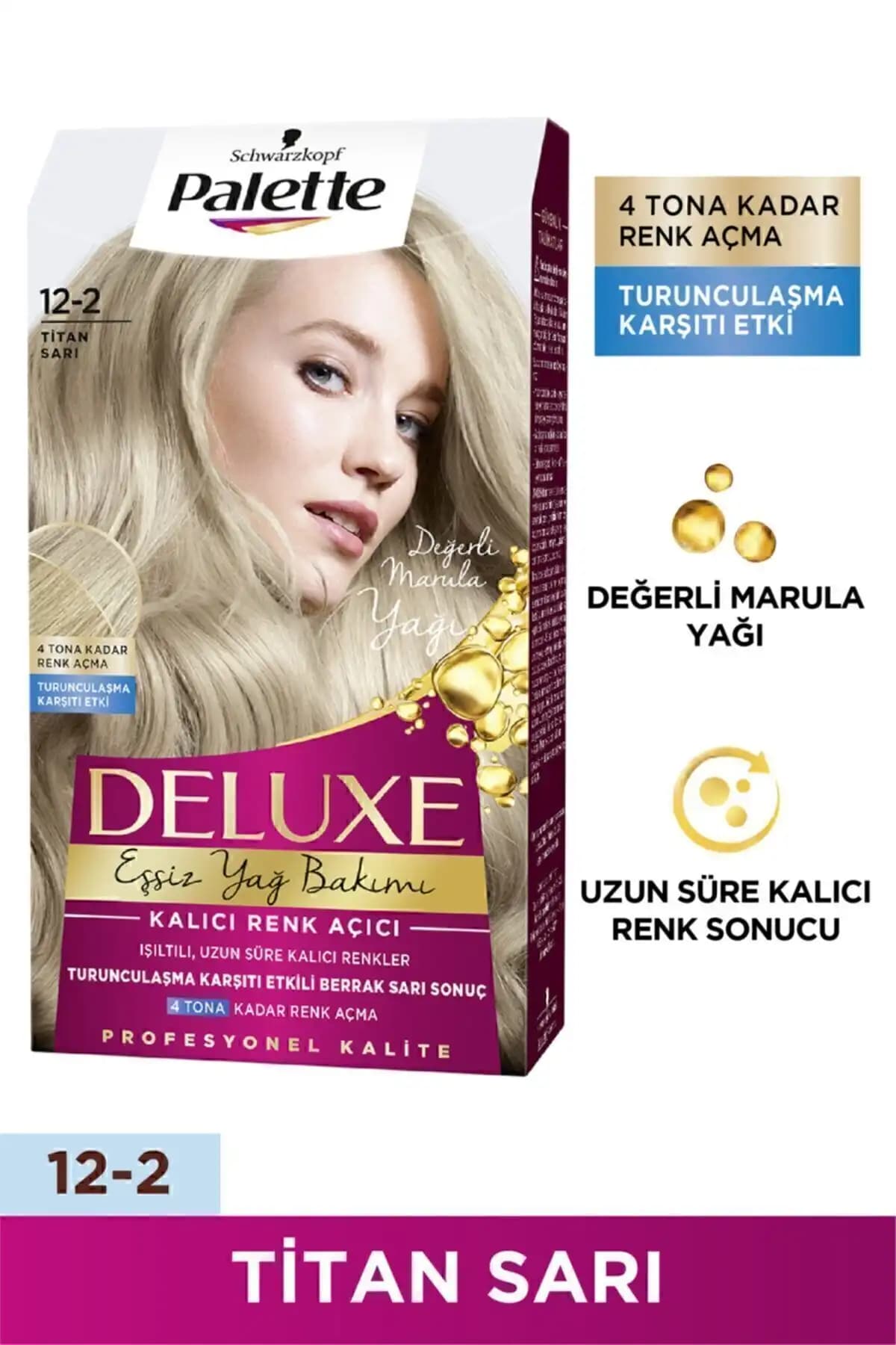 Palette Deluxe 10-2 ve 12-2 Titan Sarı Saç Boyası Karşılaştırması ve Kullanıcı Yorumları 2