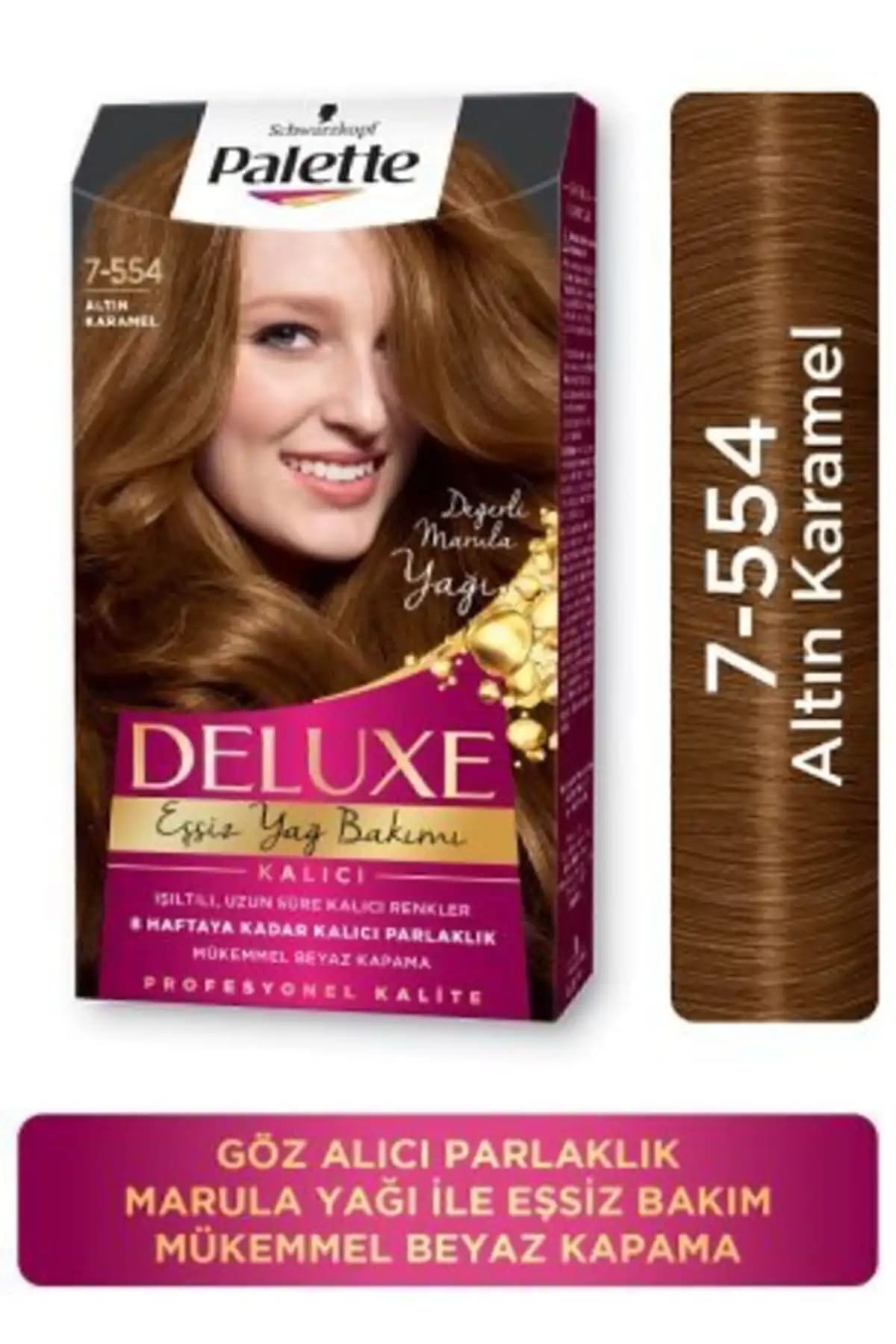 Palette Deluxe 7-554 Altın Karamel ve 9-0 Sarı Saç Boyası Karşılaştırması ve Kullanıcı Yorumları 1
