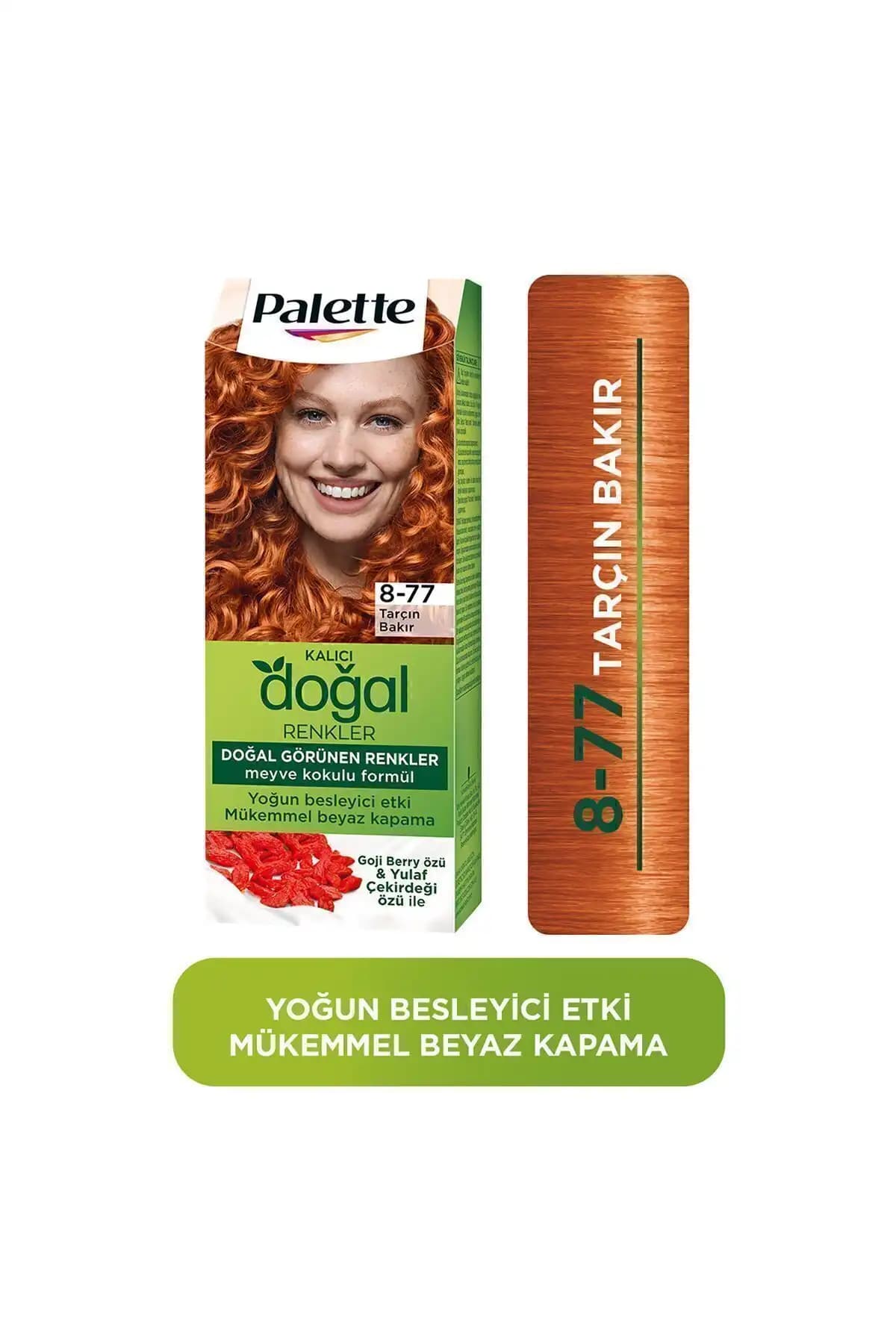 Palette Kalıcı Doğal Renkler: Küllü Buzul Sarısı ve Tarçın Bakır Saç Boyaları Karşılaştırması 2
