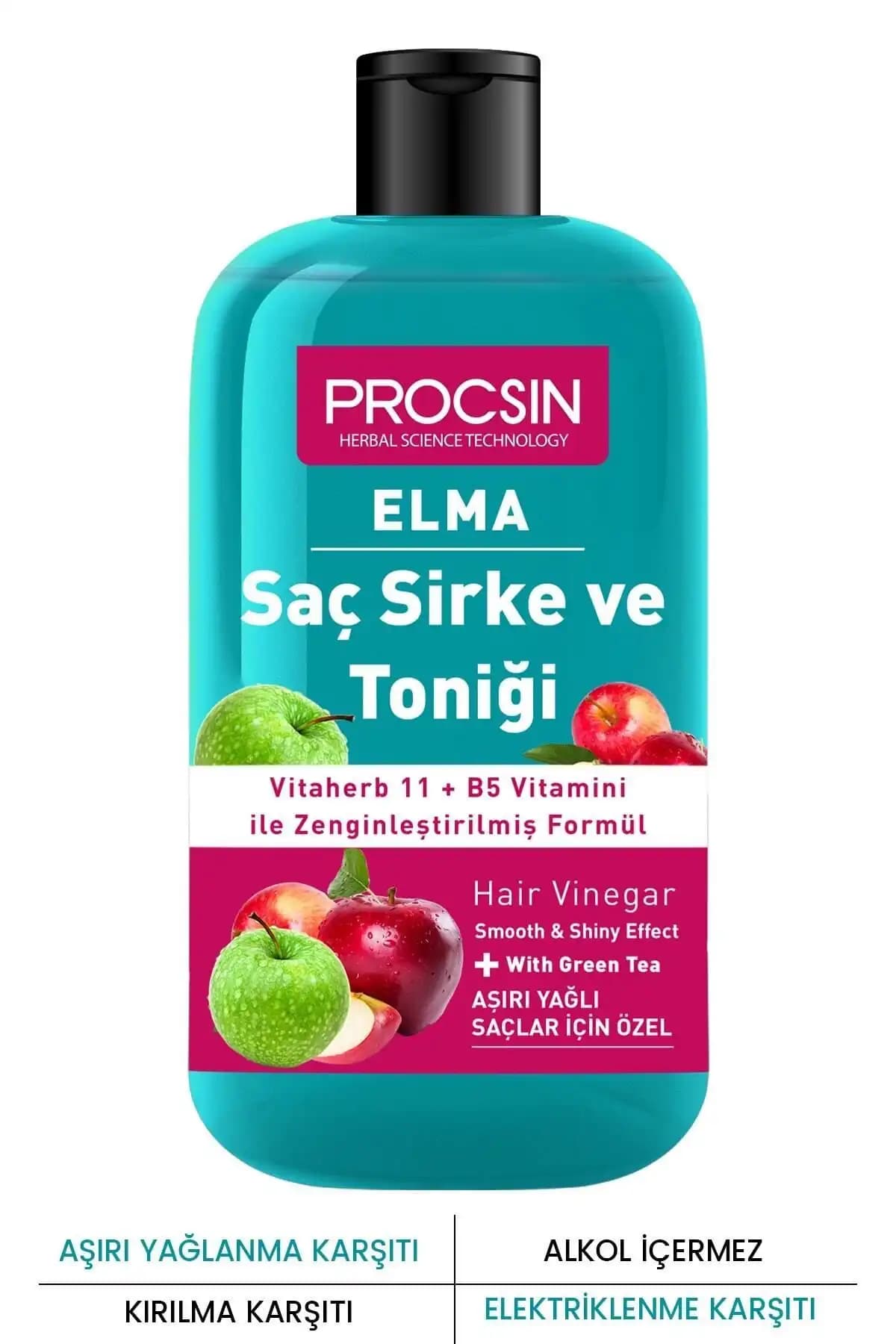 PROCSIN Elmalı ve Frambuazlı Saç Serumu ve Toniği Karşılaştırması 1