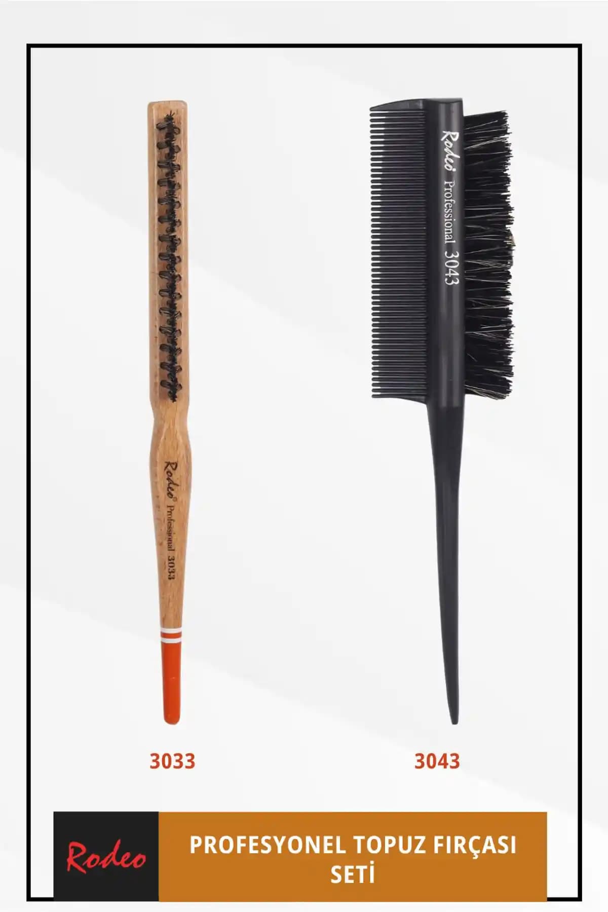 RODEO Topuz Fırça Seti ve Profesyonel Topuz Fırçası Karşılaştırması