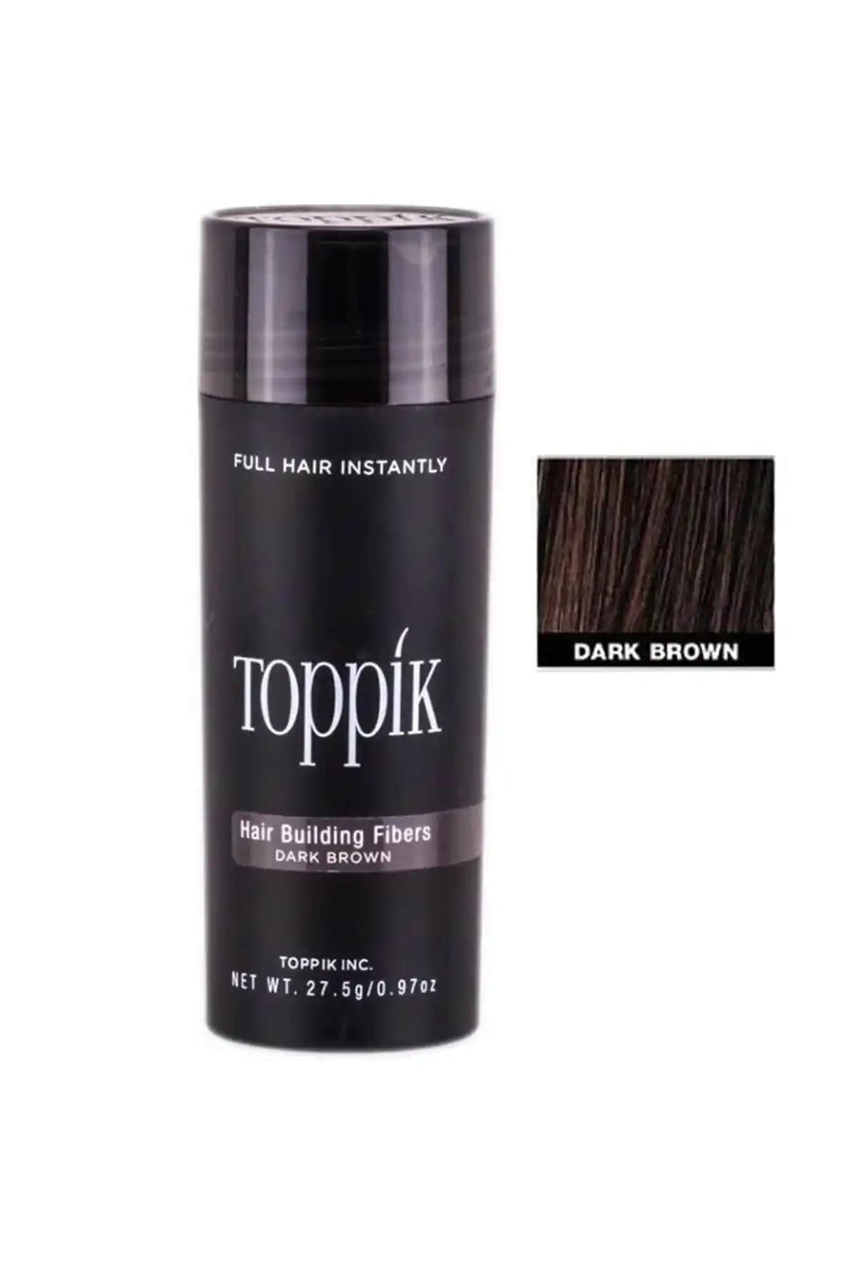 Saç Dolgunlaştırıcı Fiber Tozları Karşılaştırması: Keeper Tt Topik ve Topaxx Koyu Kahve